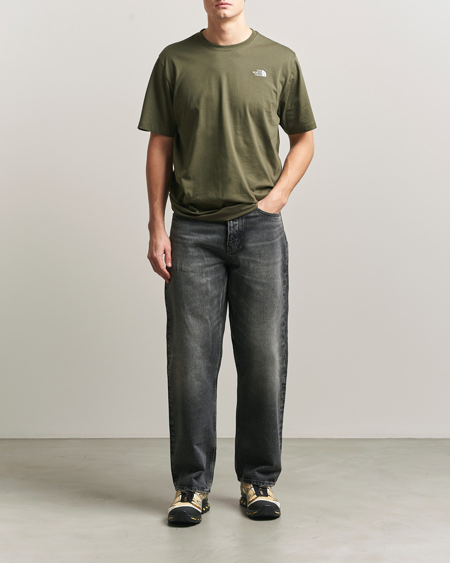 Hombres | Camisetas | The North Face | Evolution Simple Dome T-Shirt New Taupe Green