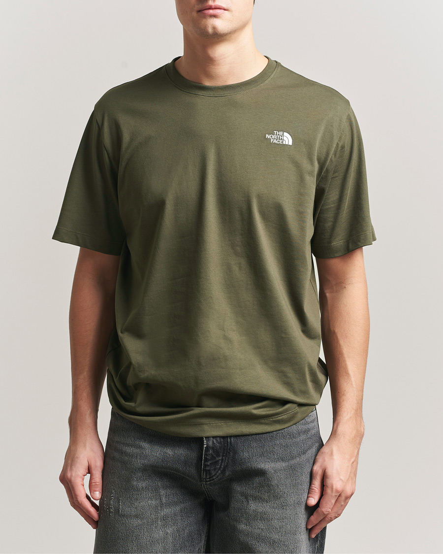 Hombres | Camisetas | The North Face | Evolution Simple Dome T-Shirt New Taupe Green