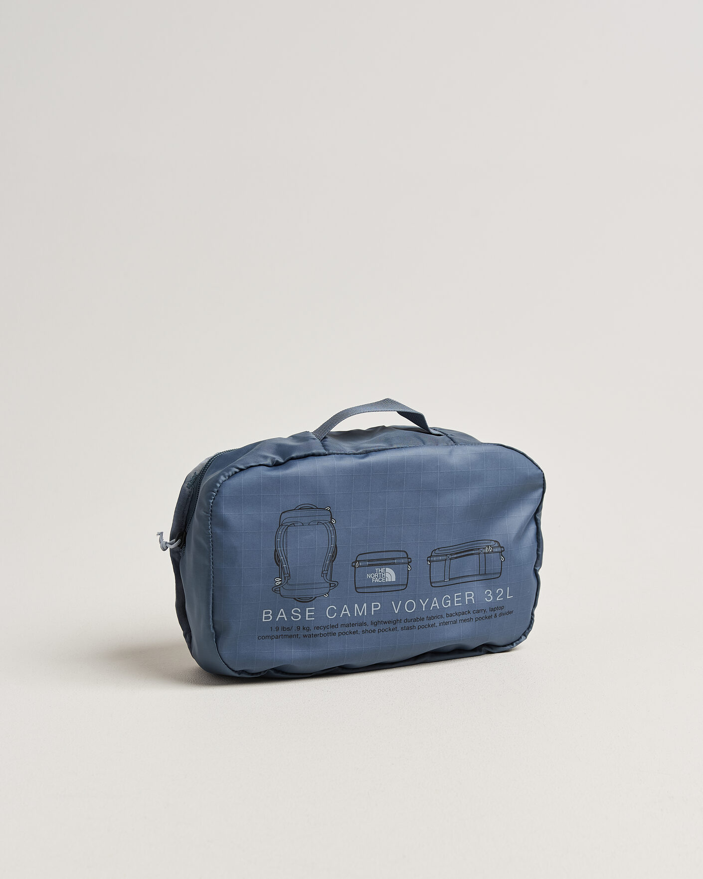 Hombres | Bolsos | The North Face | Base Camp Voyager Duffel 32 Granite Grey