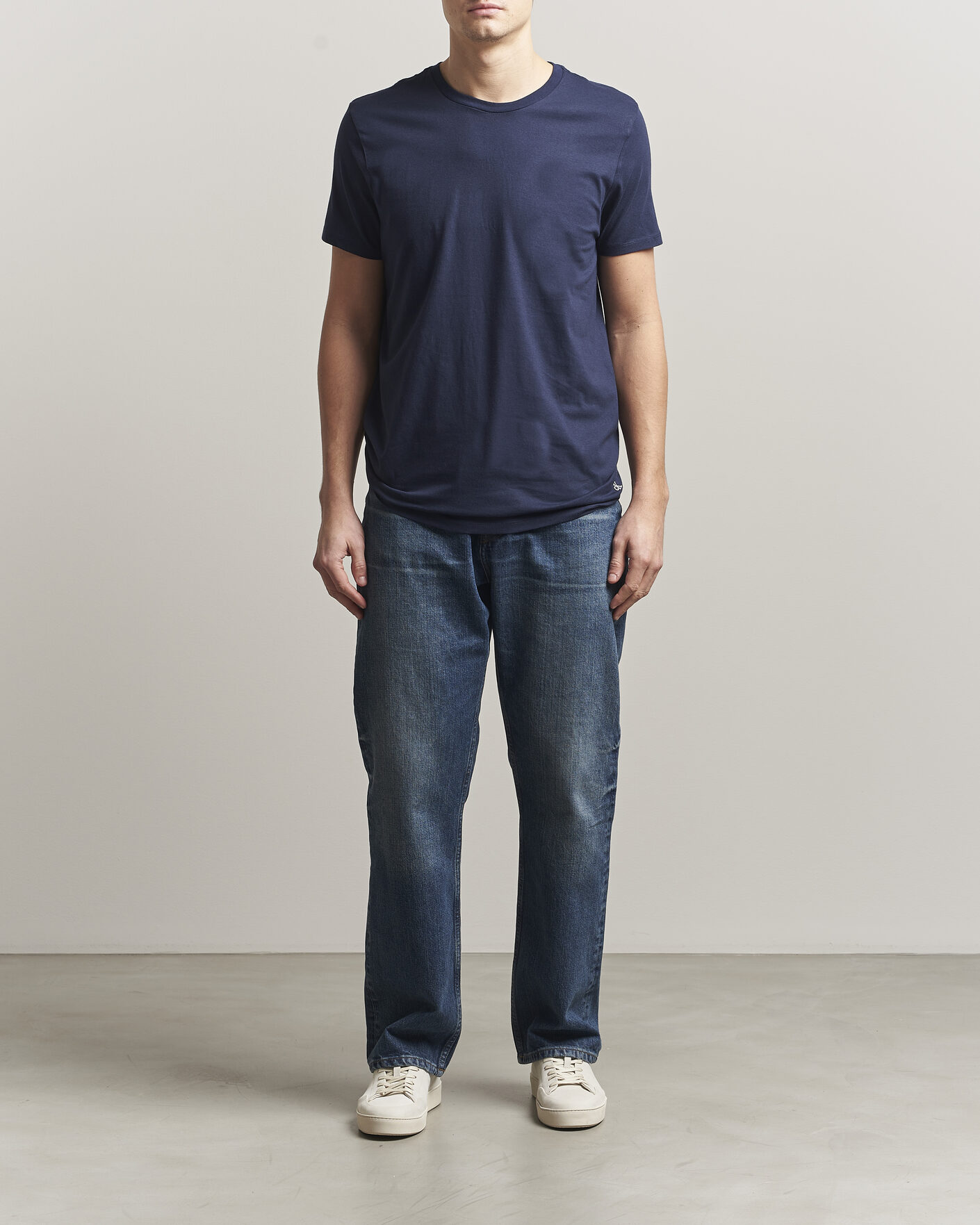 Hombres | Camisetas | Calvin Klein | 3-Pack Cotton Crew Neck T-Shirt Navy/Red/Blue