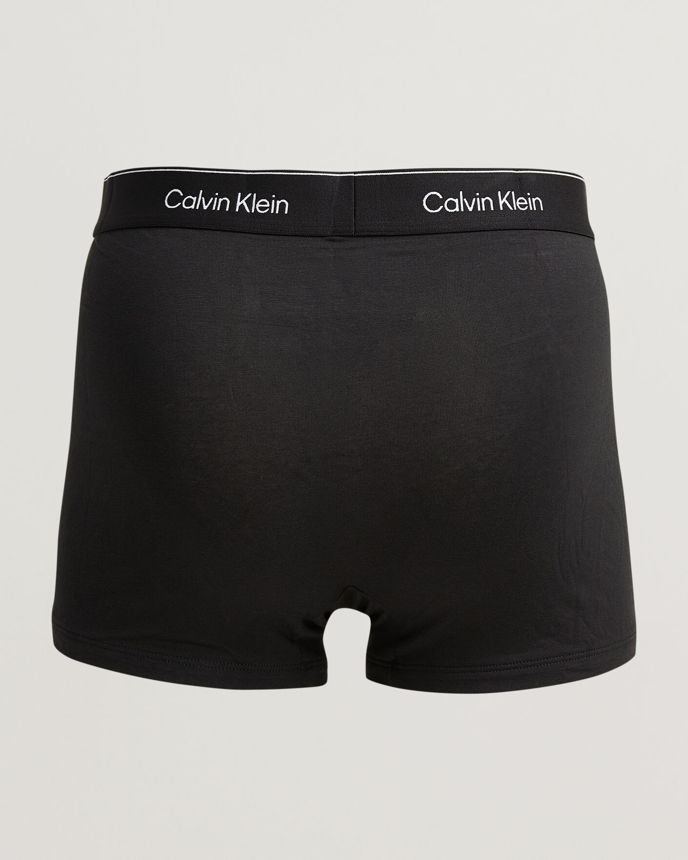 Hombres | Ropa interior y calcetines | Calvin Klein | 3-Pack Icon Cotton Stretch Relaxed Trunk Black