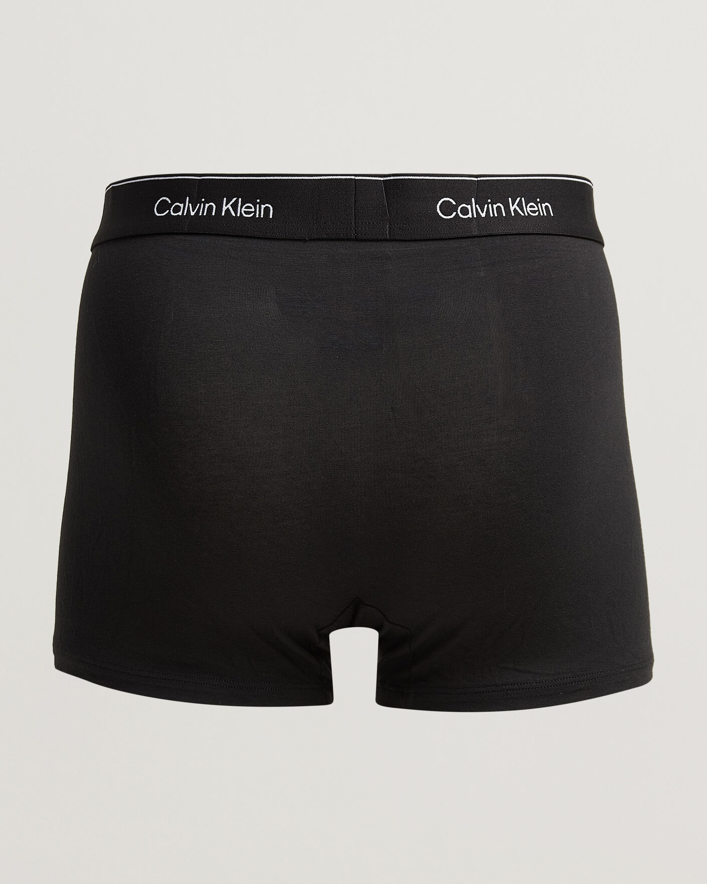 Hombres | Ropa interior y calcetines | Calvin Klein | 3-Pack Icon Cotton Stretch Relaxed Trunk Black