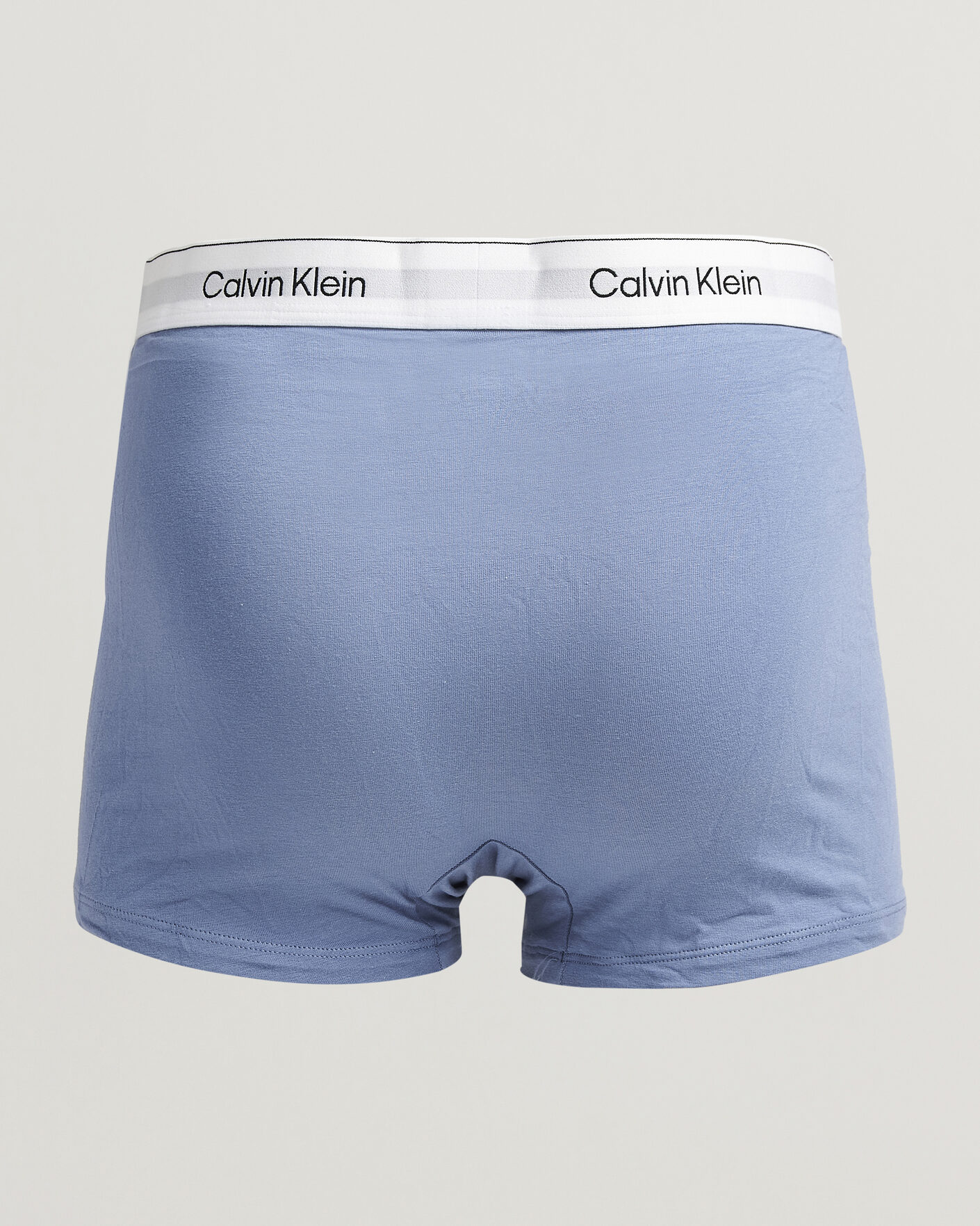Hombres | Ropa interior y calcetines | Calvin Klein | 3-Pack Icon Cotton Stretch Relaxed Trunk Grey/Blue/White