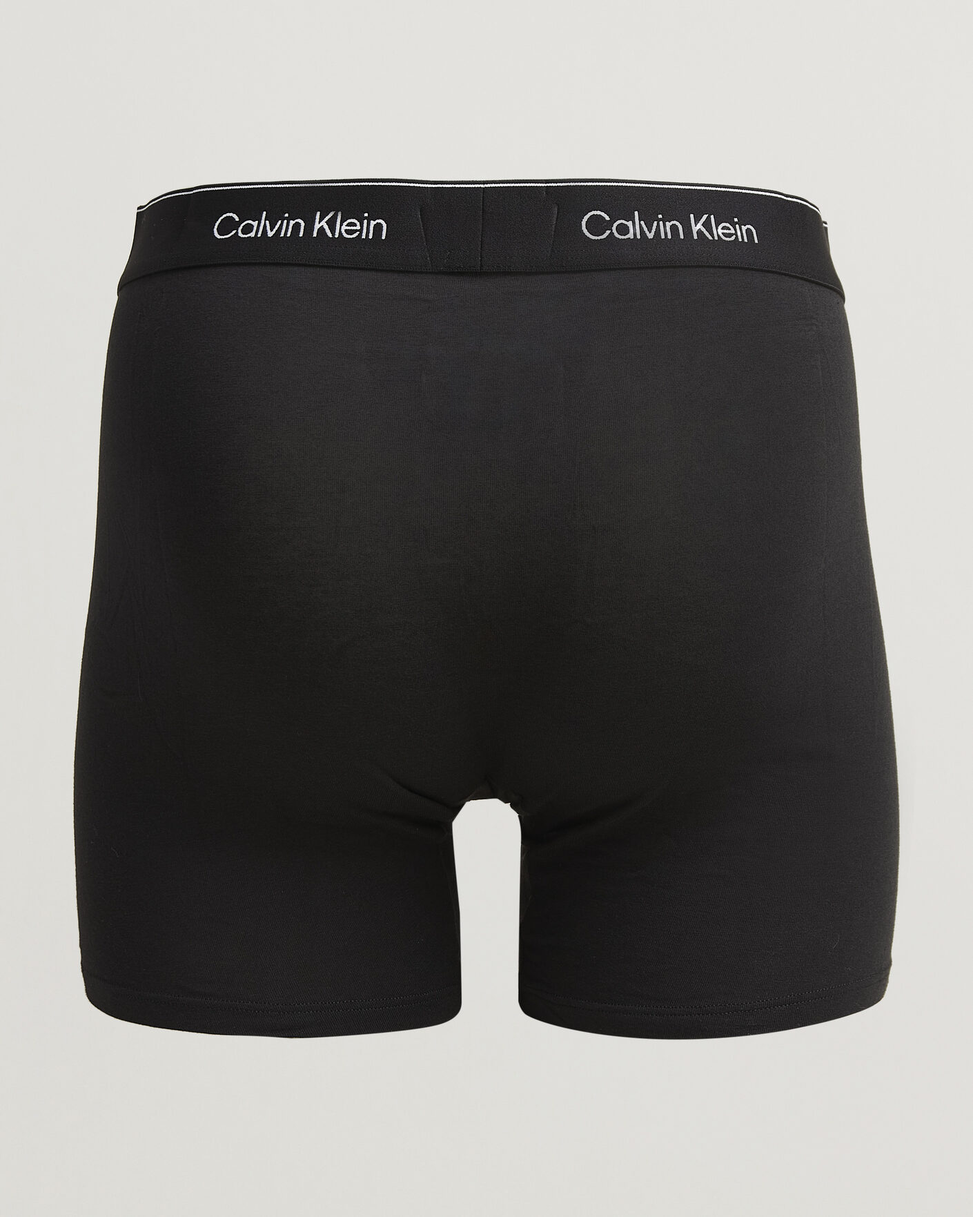Hombres | Ropa interior y calcetines | Calvin Klein | 3-Pack Icon Cotton Stretch Boxer Brief Black