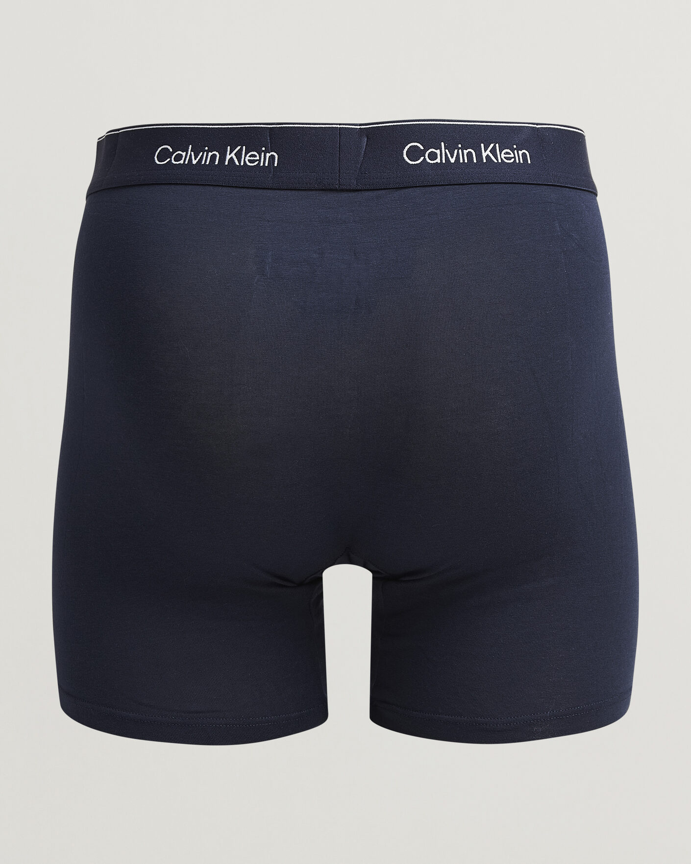 Hombres | Ropa interior y calcetines | Calvin Klein | 3-Pack Icon Cotton Stretch Boxer Brief Black/Grey/Green