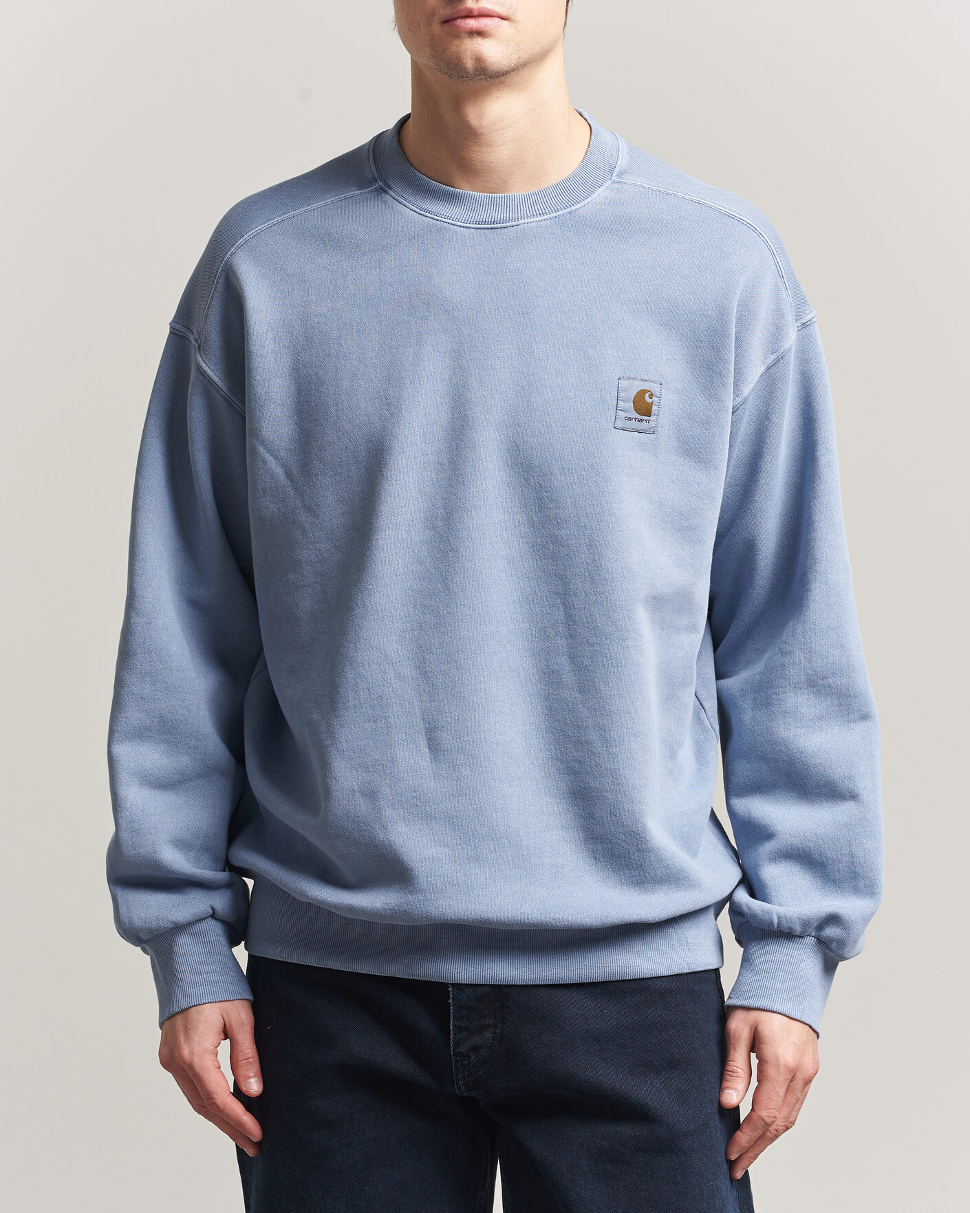 Hombres | Jerséis y prendas de punto | Carhartt WIP | Nelson Sweatshirt Gentle Blue