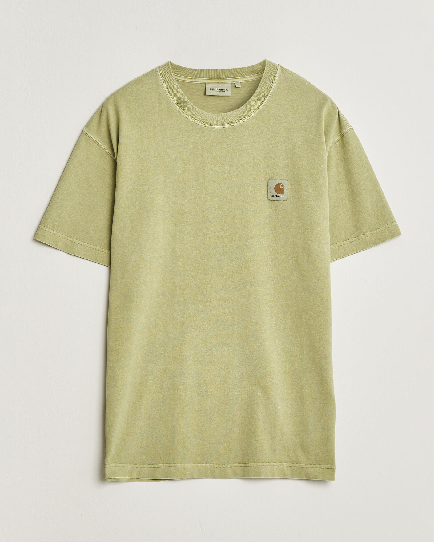 Hombres | Camisetas | Carhartt WIP | Nelson Cotton T-Shirt Gentle Green