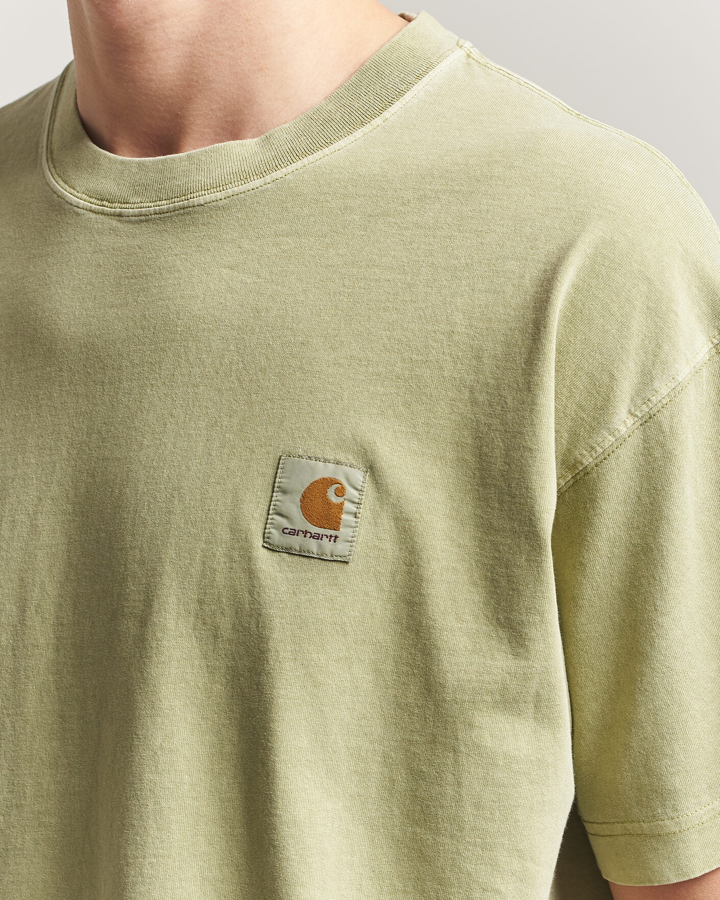 Hombres | Camisetas | Carhartt WIP | Nelson Cotton T-Shirt Gentle Green