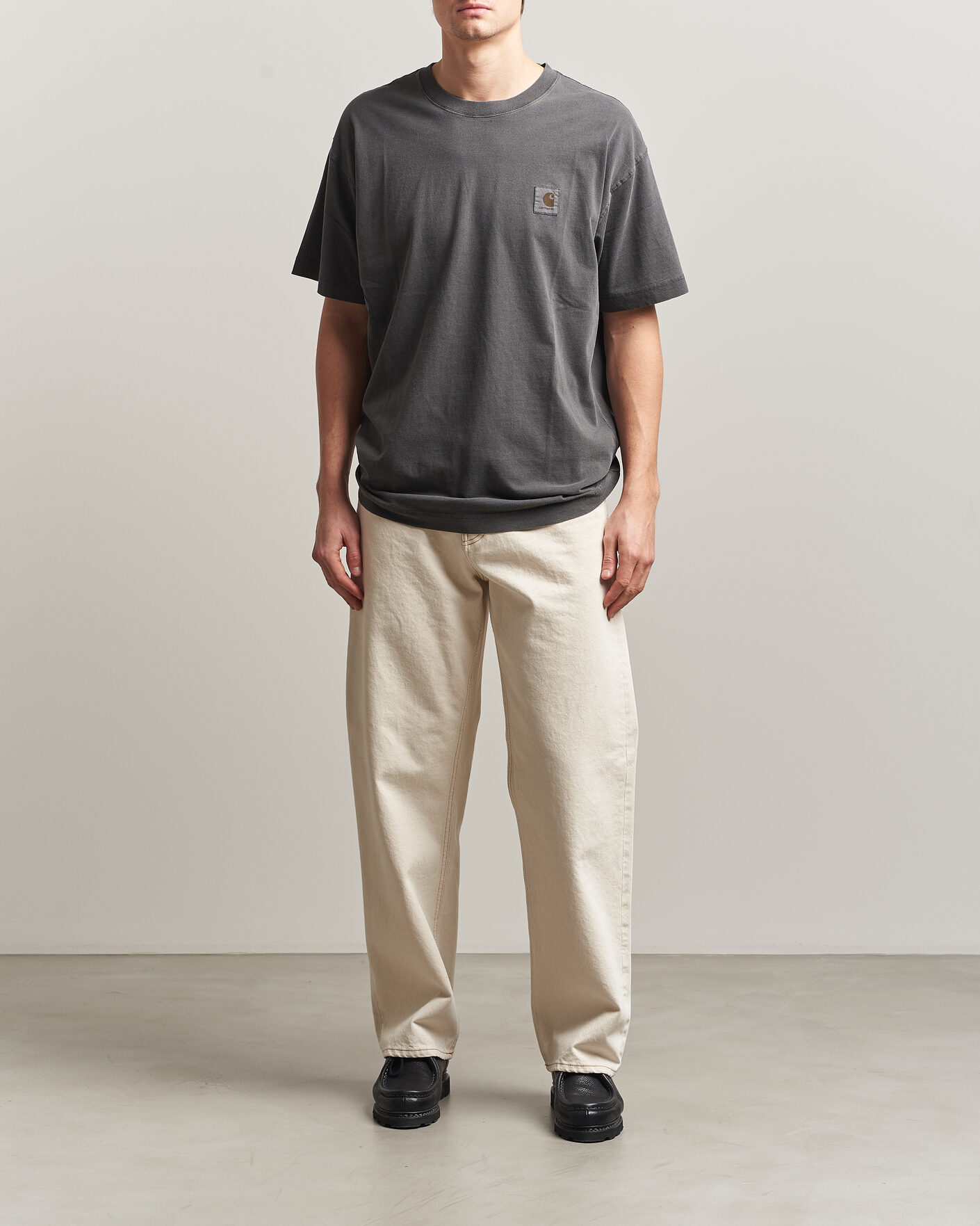 Hombres | Camisetas | Carhartt WIP | Nelson Cotton T-Shirt Black