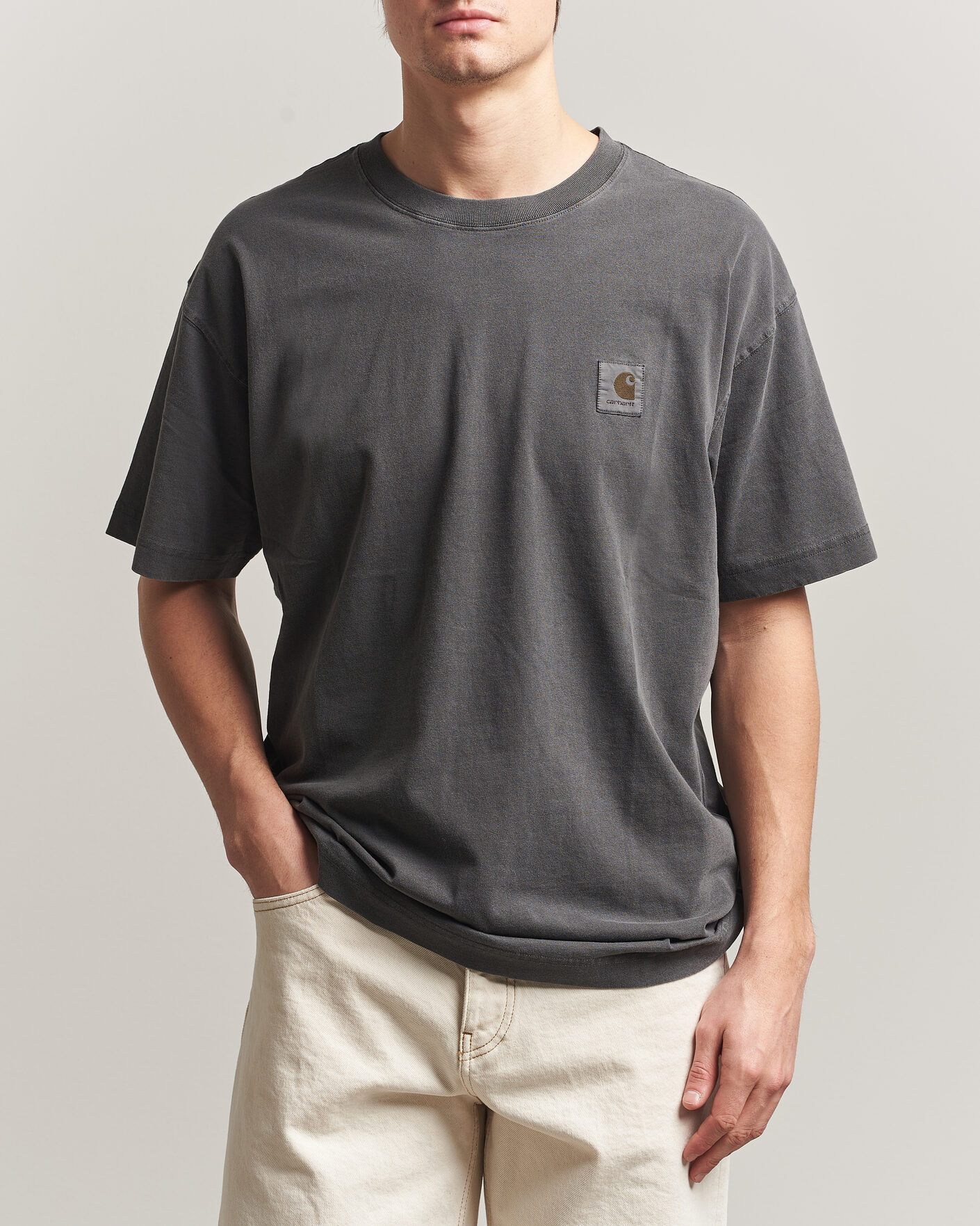 Hombres | Camisetas | Carhartt WIP | Nelson Cotton T-Shirt Black