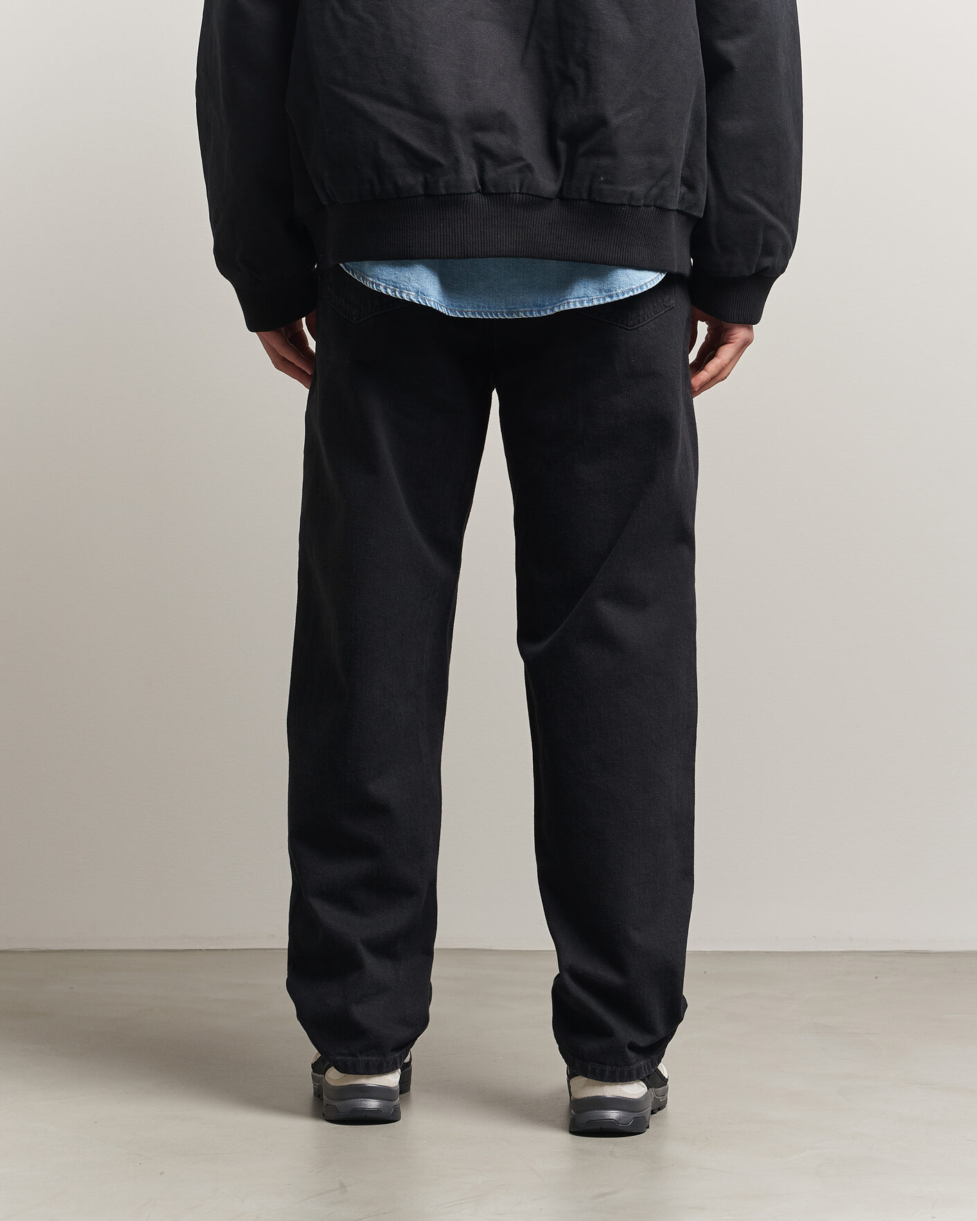 Hombres | Camisas | Carhartt WIP | Aaron Pant Smith Denim Grey Stone Wash