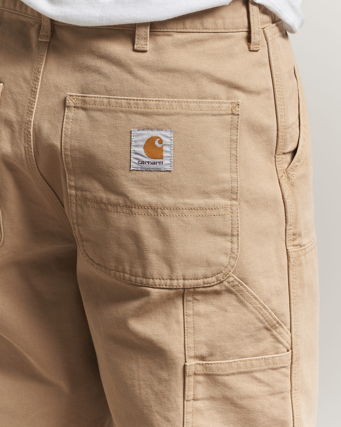 Hombres | Pantalones | Carhartt WIP | Double Knee Pants Dusty Age Brown