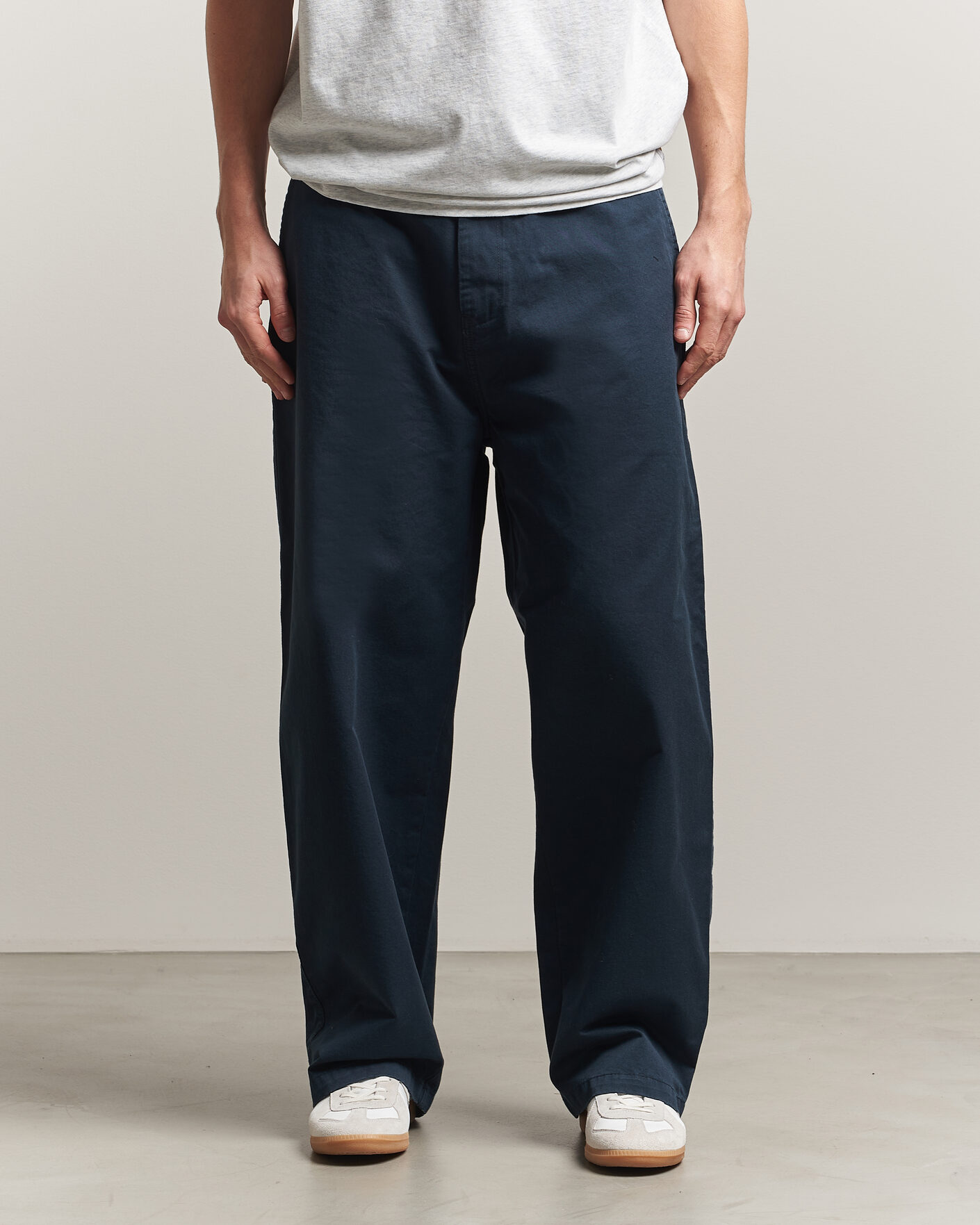 Hombres | Pantalones | Carhartt WIP | Brady Pants Carbon Blue