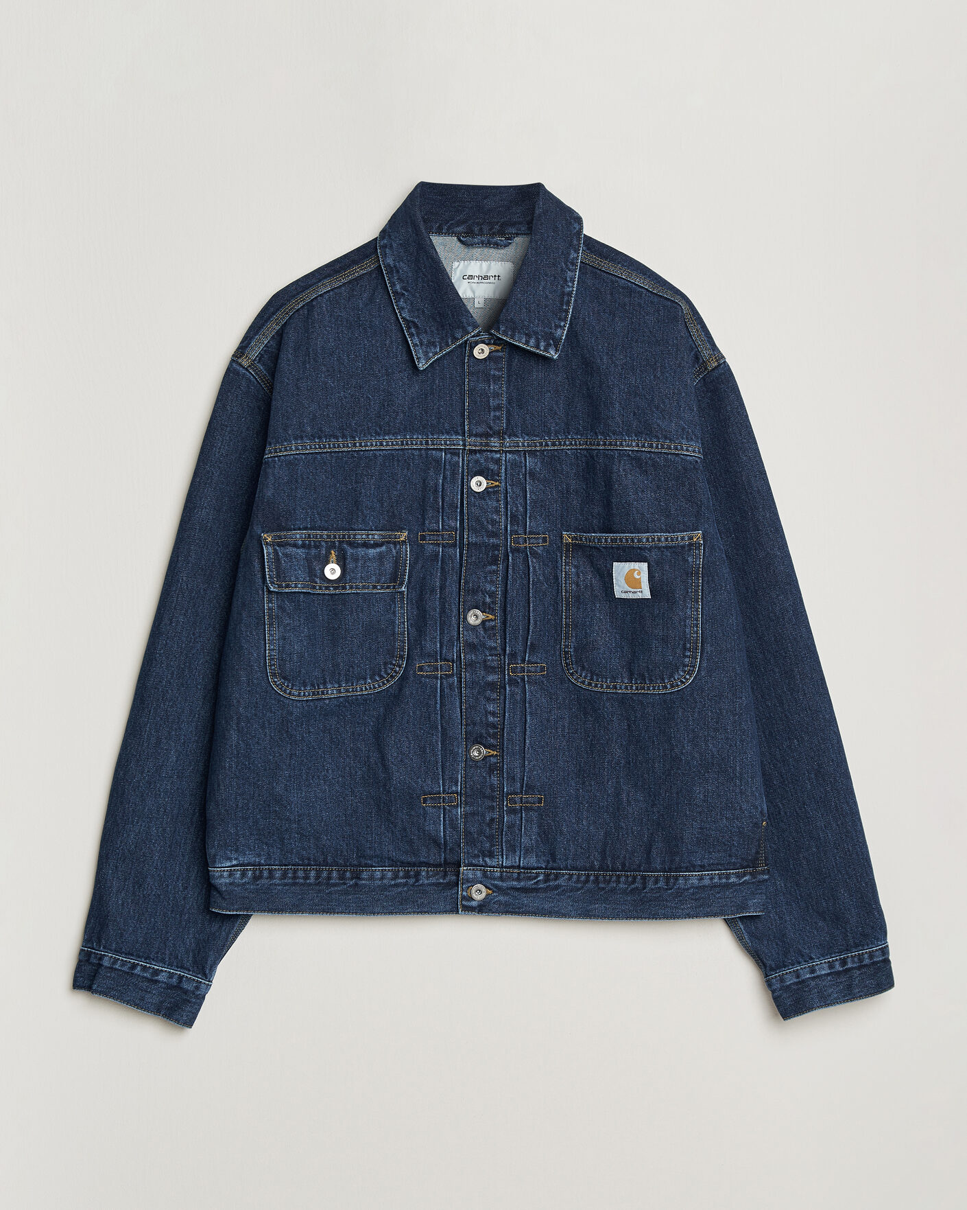 Hombres | Abrigos y chaquetas | Carhartt WIP | Belmar Denim Jacket Blue Stone Wash