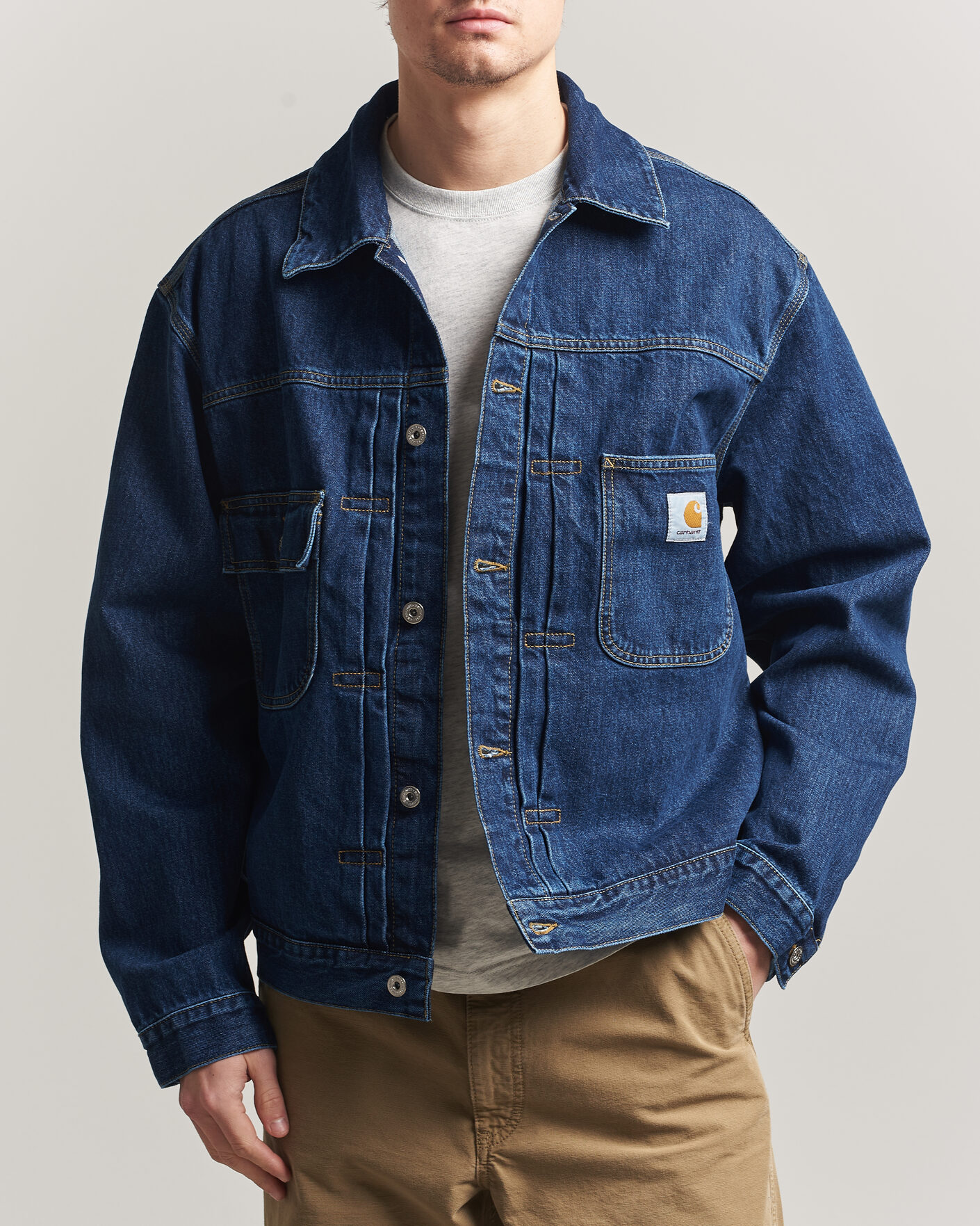 Hombres | Abrigos y chaquetas | Carhartt WIP | Belmar Denim Jacket Blue Stone Wash