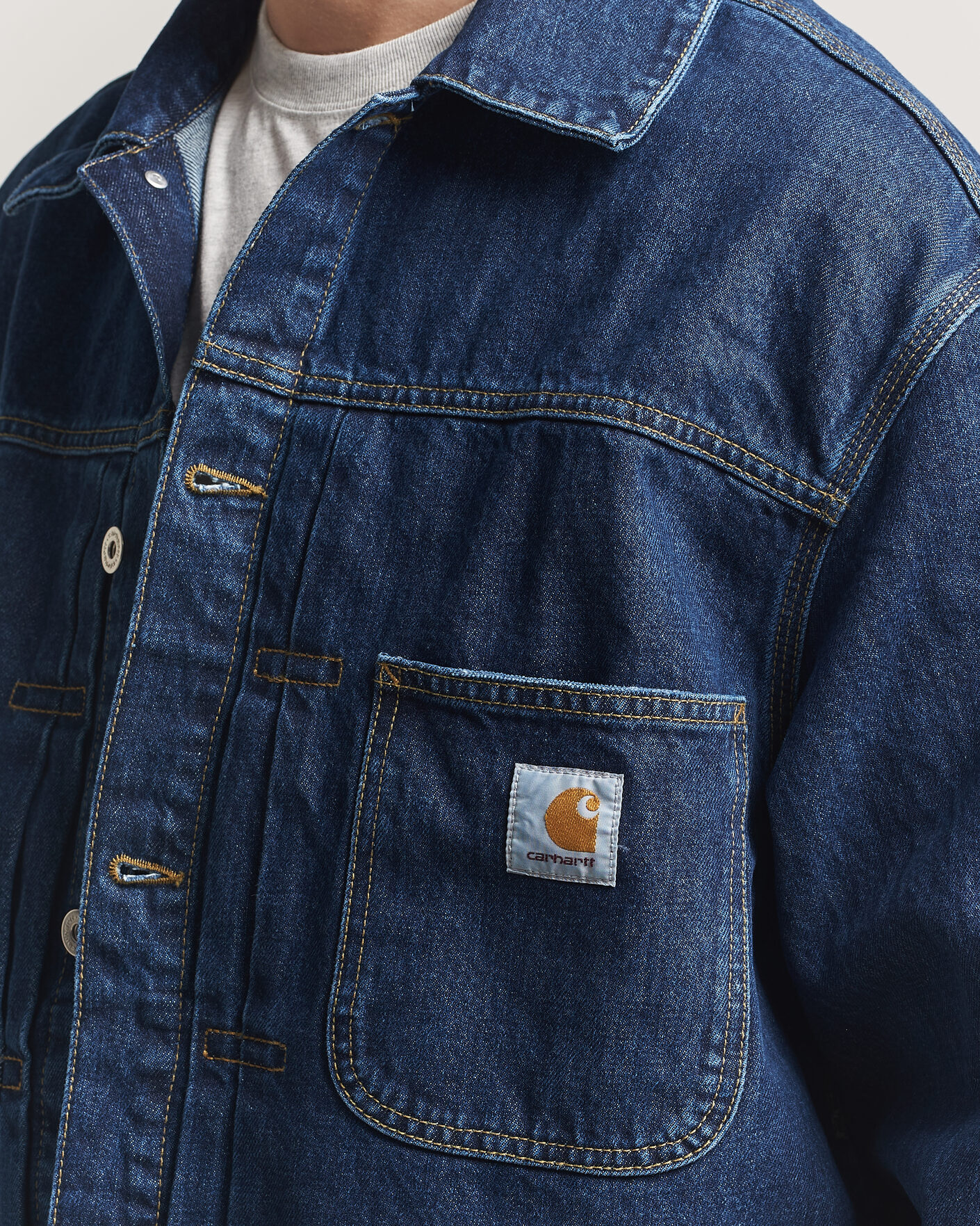 Hombres | Abrigos y chaquetas | Carhartt WIP | Belmar Denim Jacket Blue Stone Wash