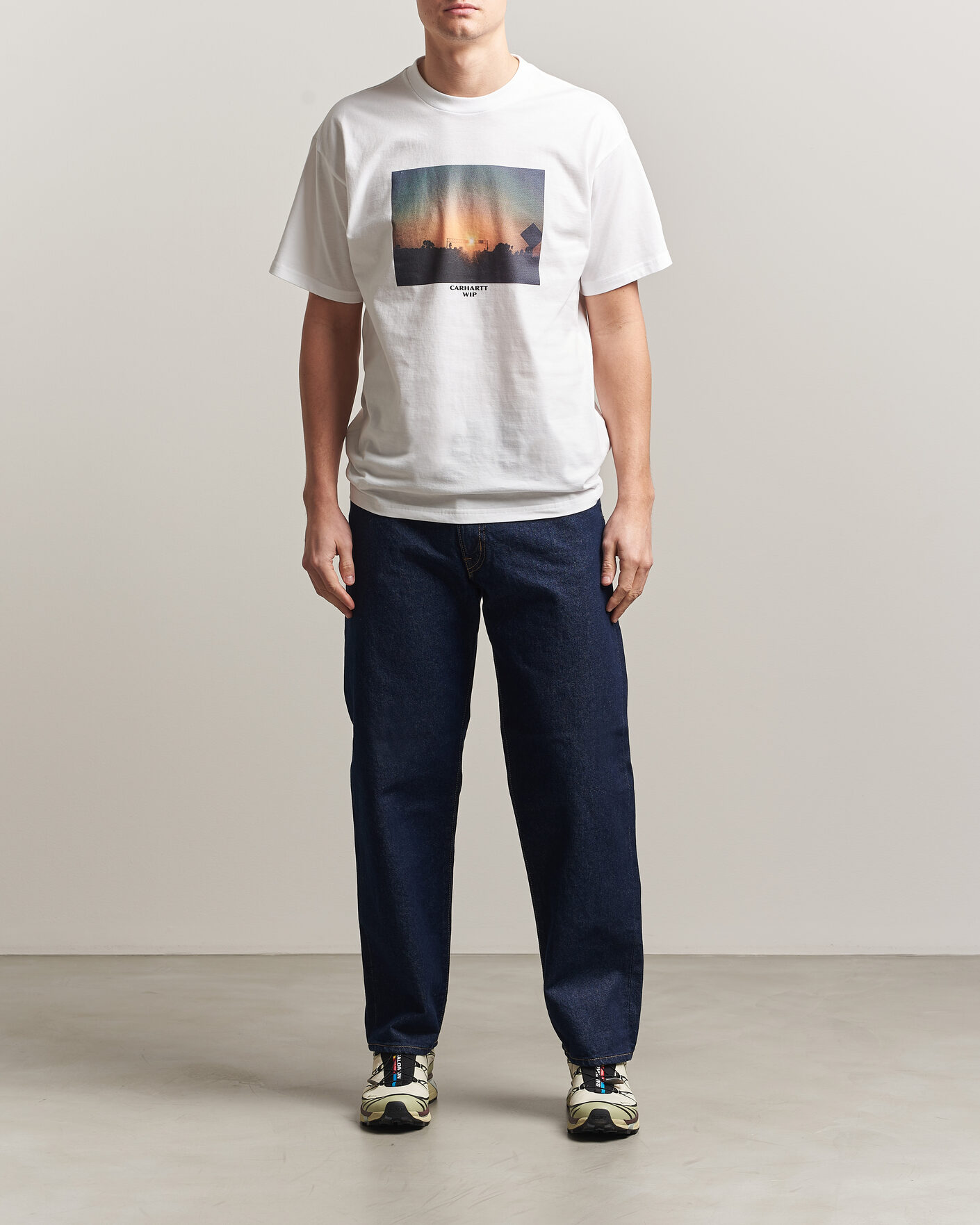 Hombres | Camisetas | Carhartt WIP | Warm Vievs T-Shirt White