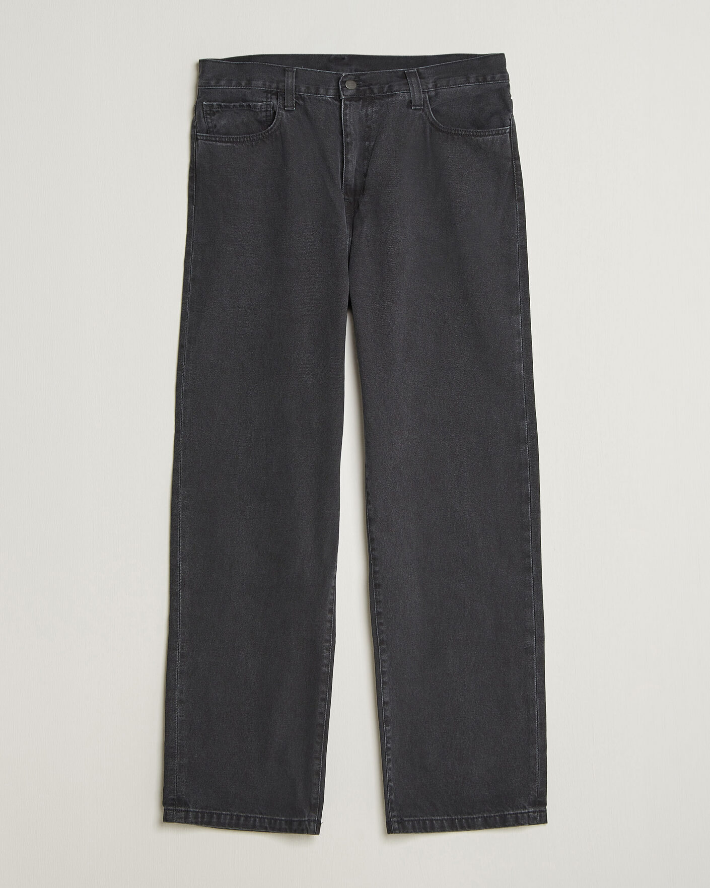 Hombres | Pantalones | Carhartt WIP | Landon Pant Robertson Denim Black Stone Washed