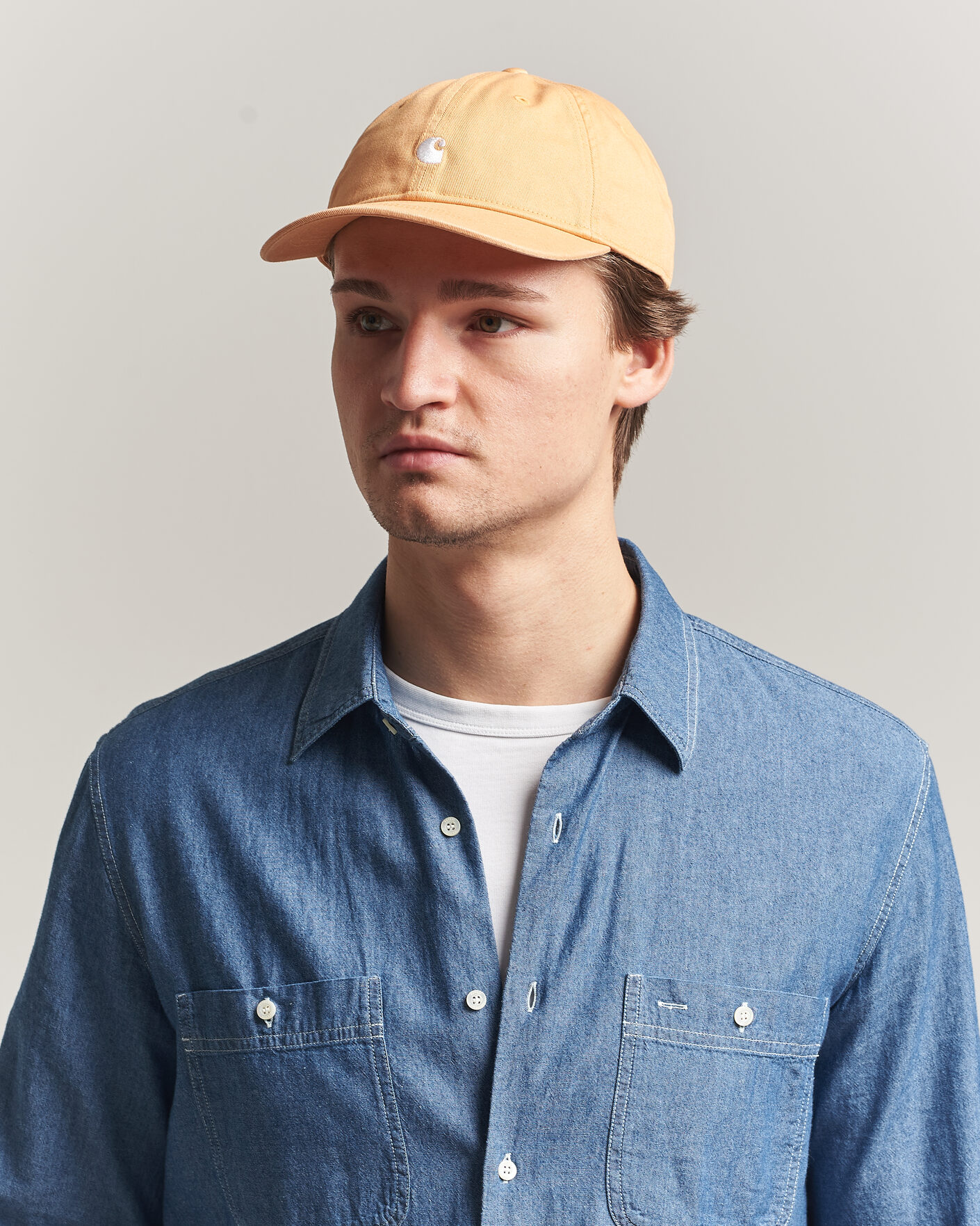 Hombres | Sombreros y gorras | Carhartt WIP | Madison Logo Cap Gentle Orange