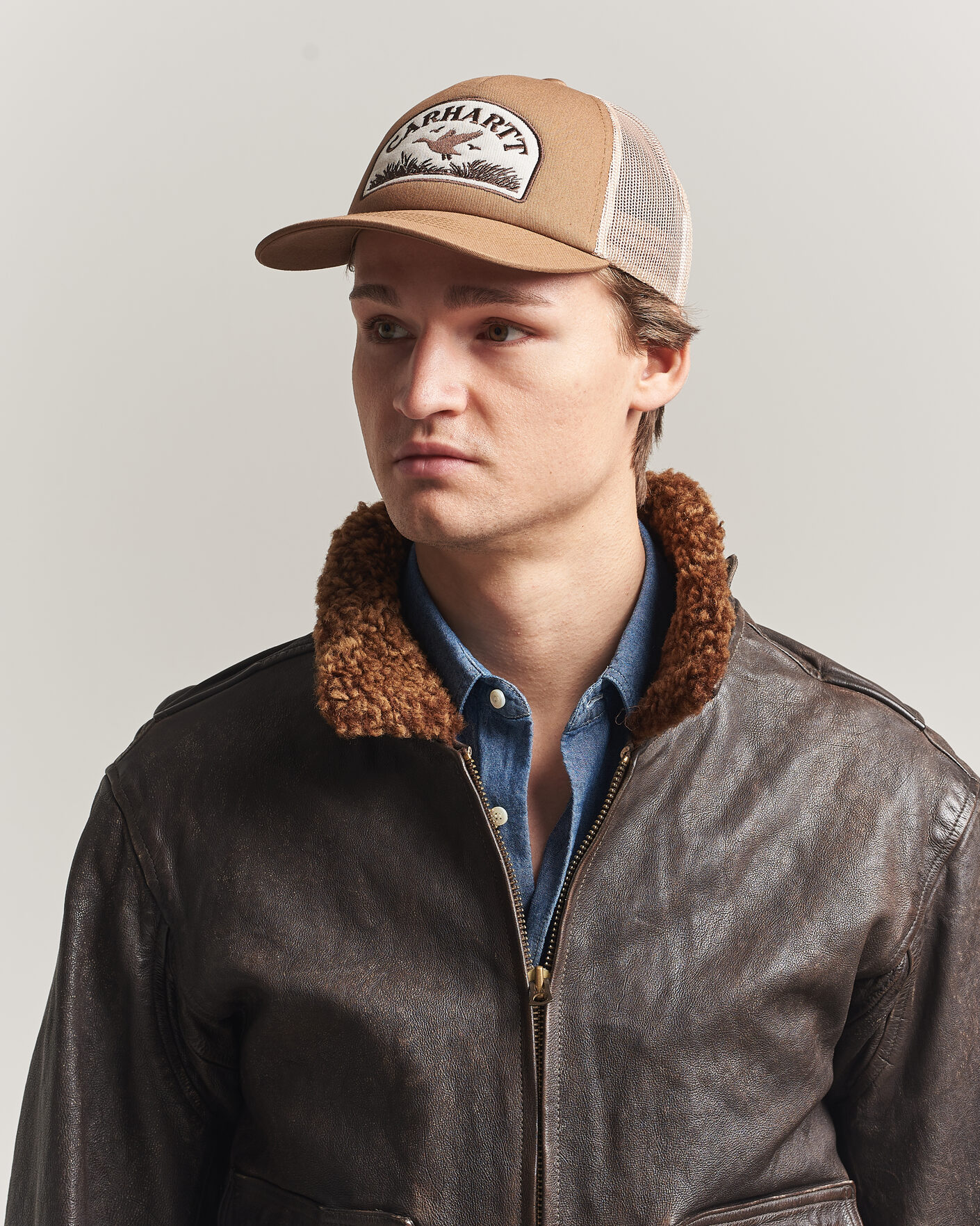 Hombres | Sombreros y gorras | Carhartt WIP | Take Off Trucker Cap Stone