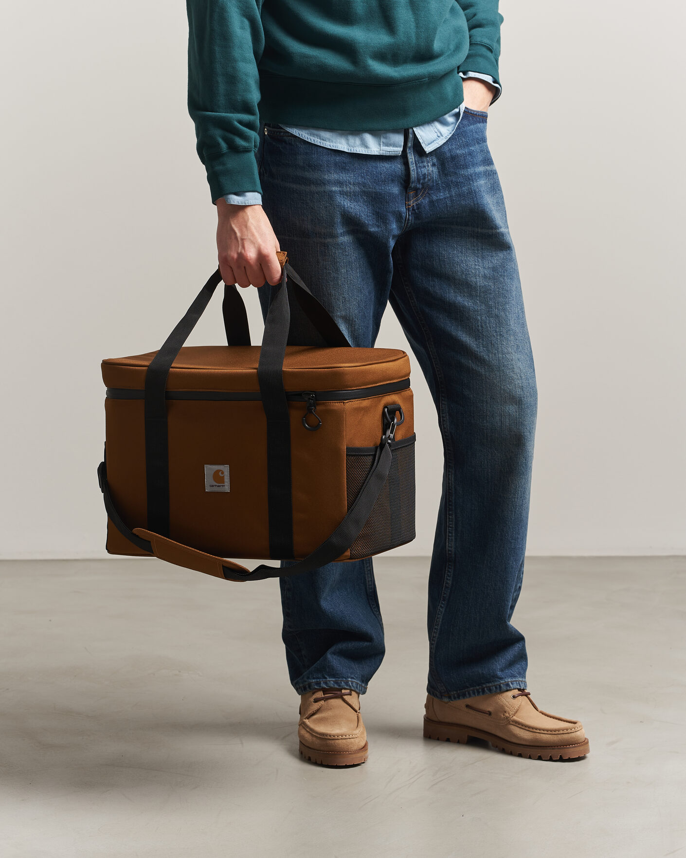 Hombres | Outdoor living | Carhartt WIP | Cooler Bag 34L Hamilton Brown