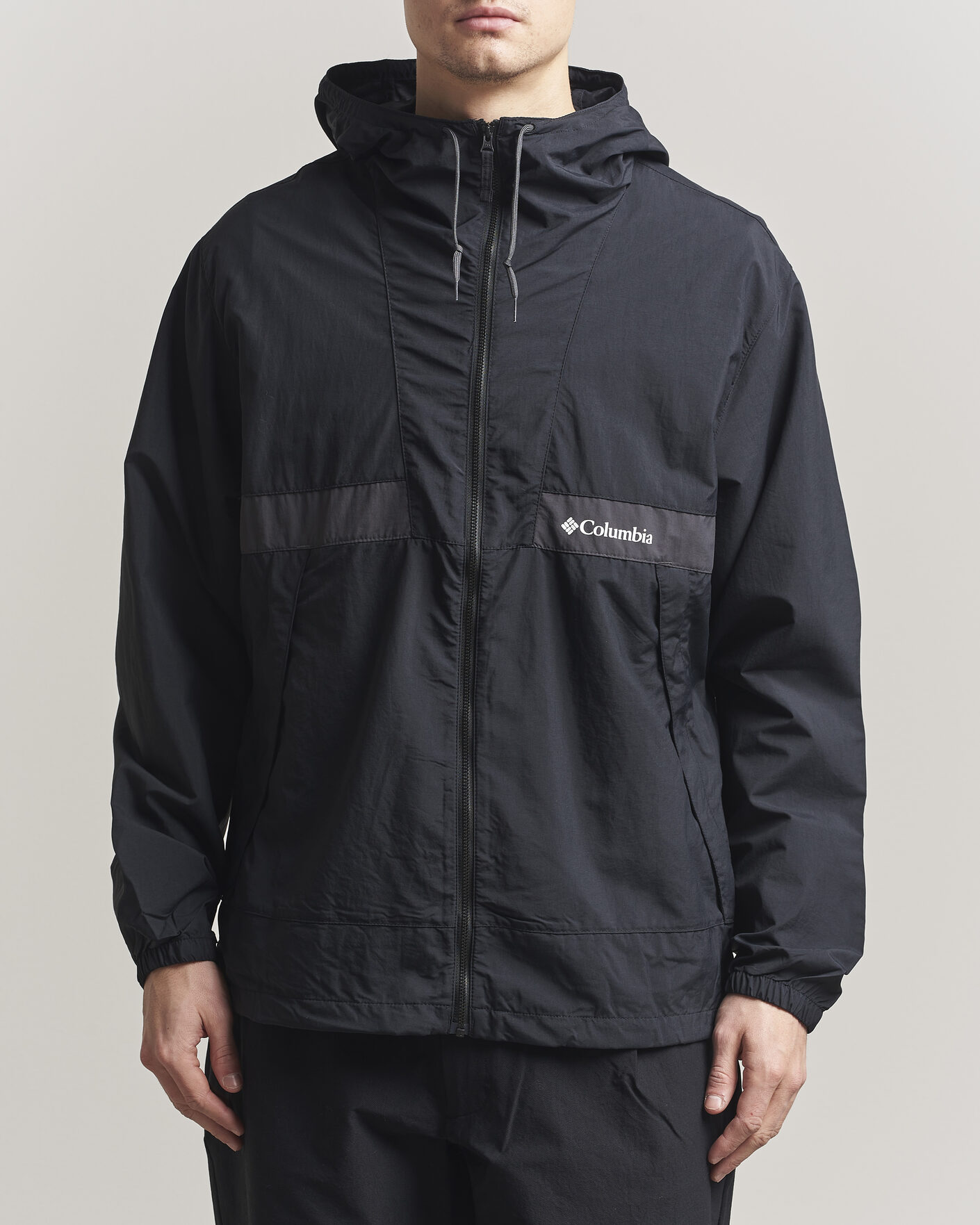 Hombres | Abrigos y chaquetas | Columbia | Spire Valley Hooded Windbreaker Black