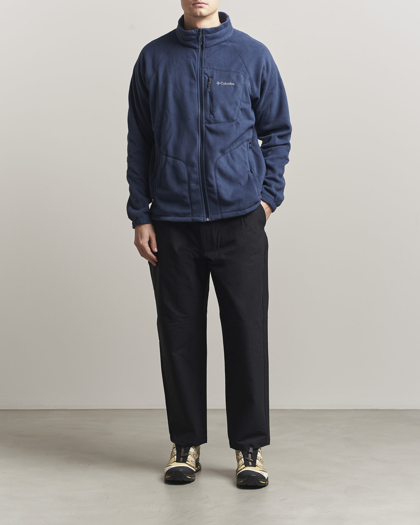 Hombres | Jerséis y prendas de punto | Columbia | Fast Trek Full Zip Fleece Navy