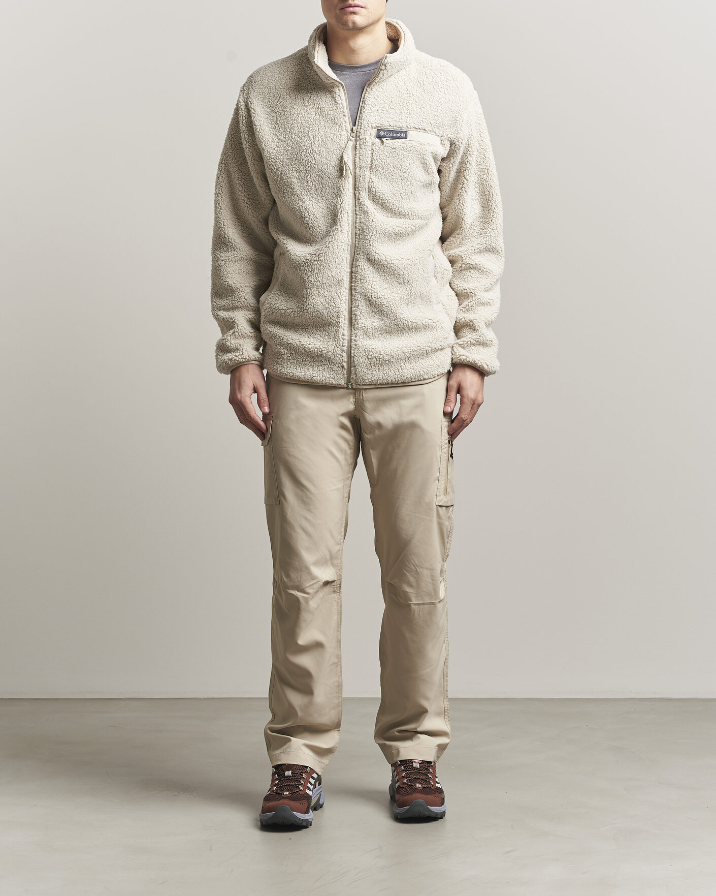 Hombres | Jerséis y prendas de punto | Columbia | Rugged Ridge High Pile Full Zip Dark Stone