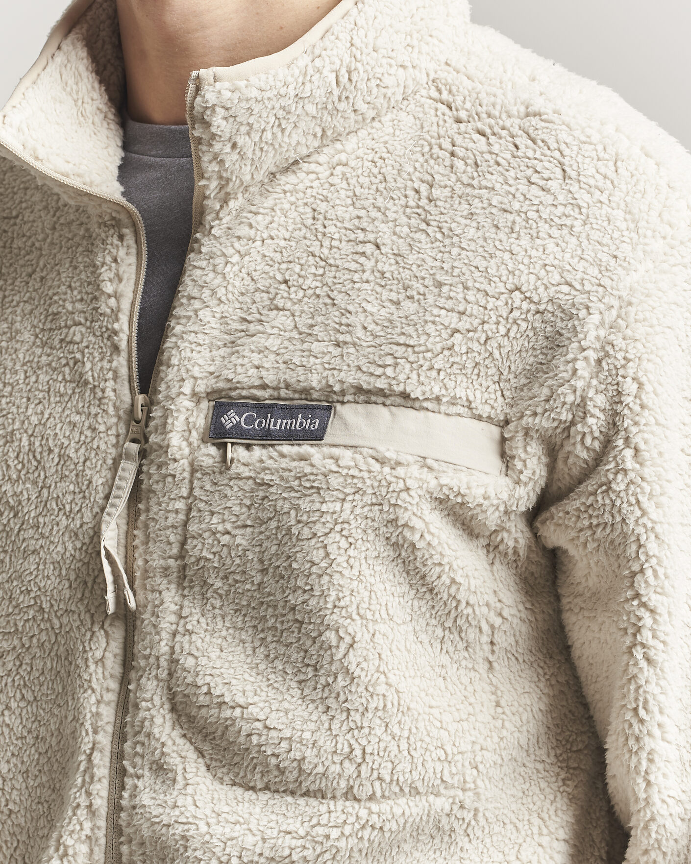 Hombres | Jerséis y prendas de punto | Columbia | Rugged Ridge High Pile Full Zip Dark Stone