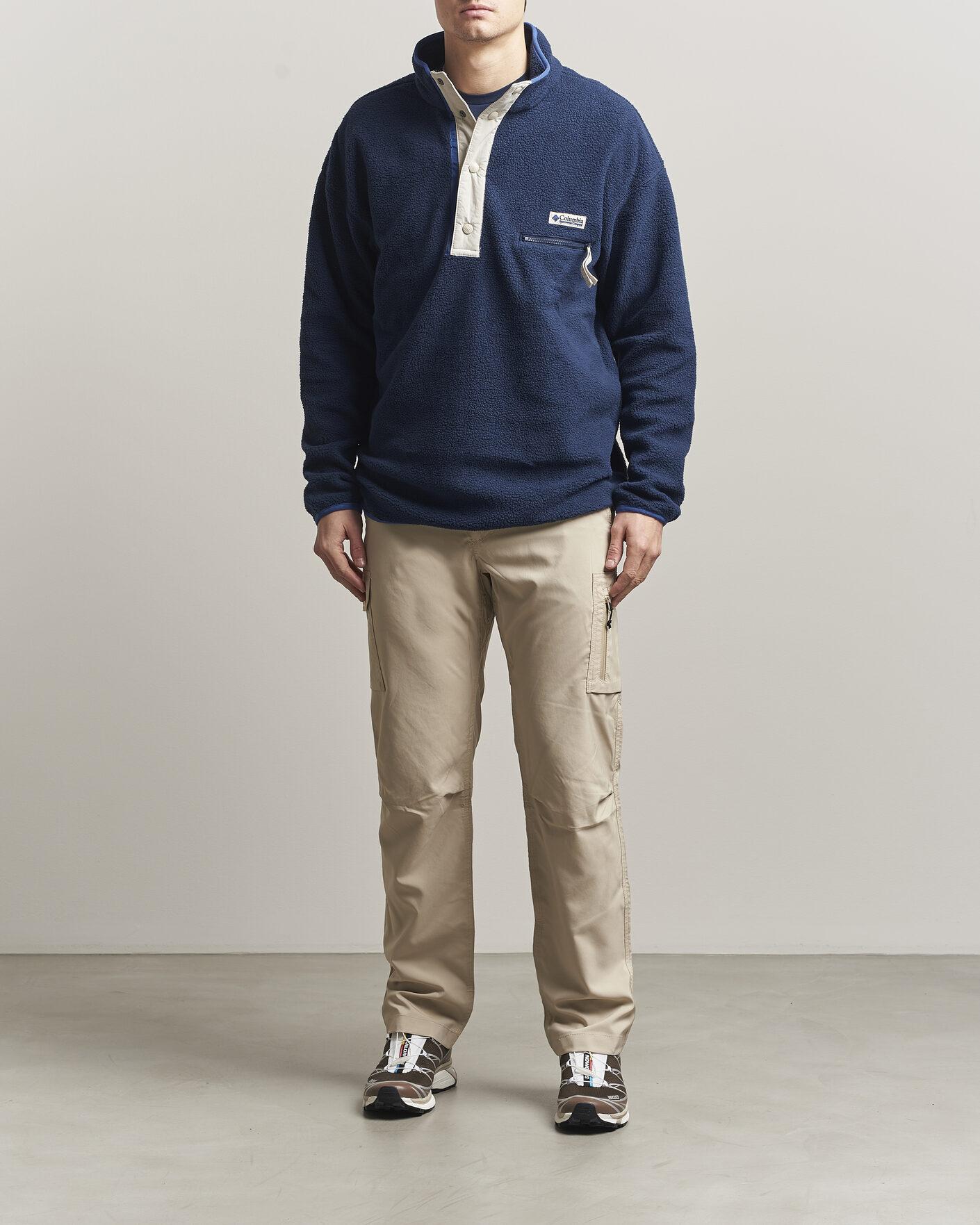 Hombres | Jerséis y prendas de punto | Columbia | Helvetia II Half Snap Fleece Navy