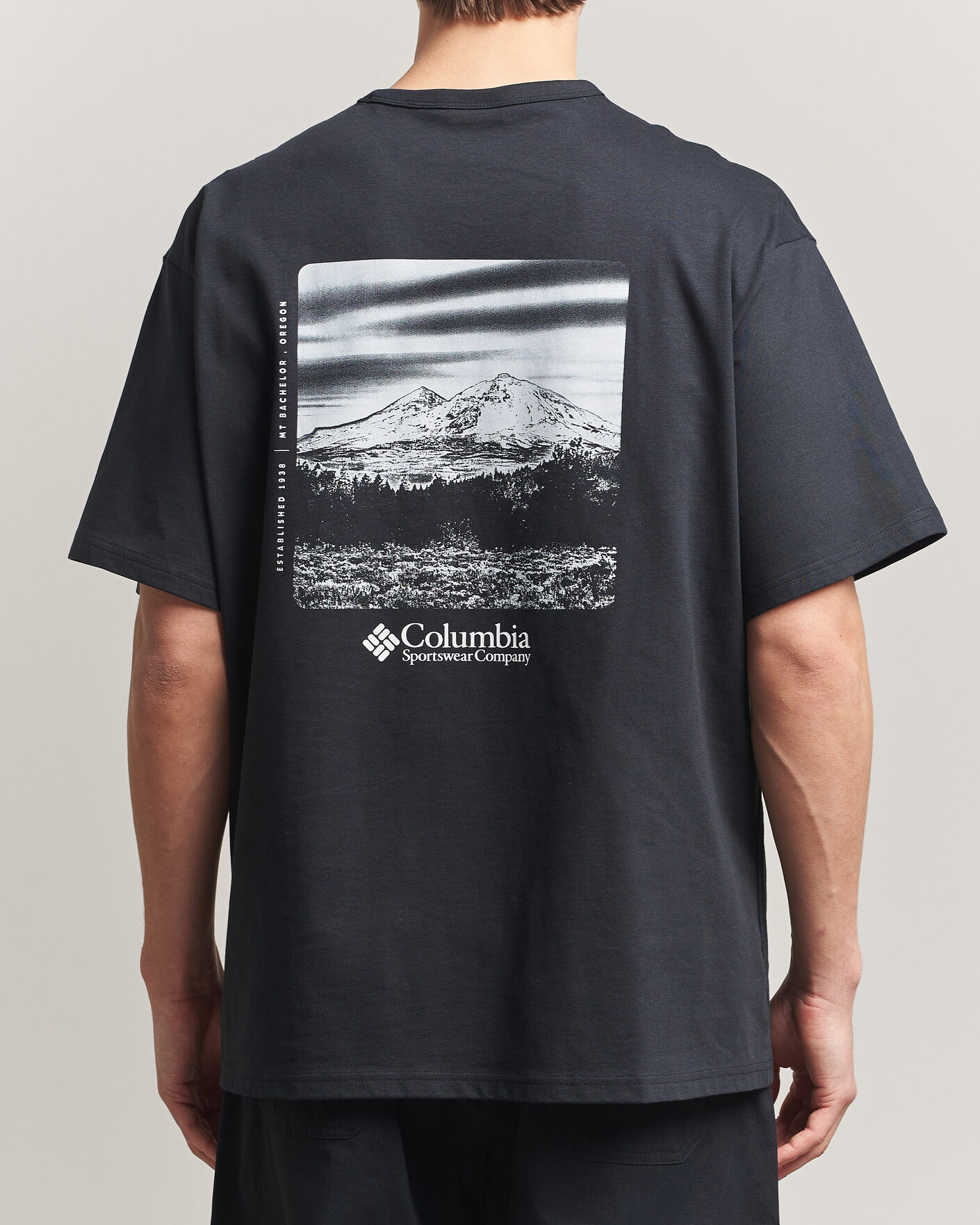 Hombres | Camisetas | Columbia | Heavyweight Back Graphic T-Shirt Black