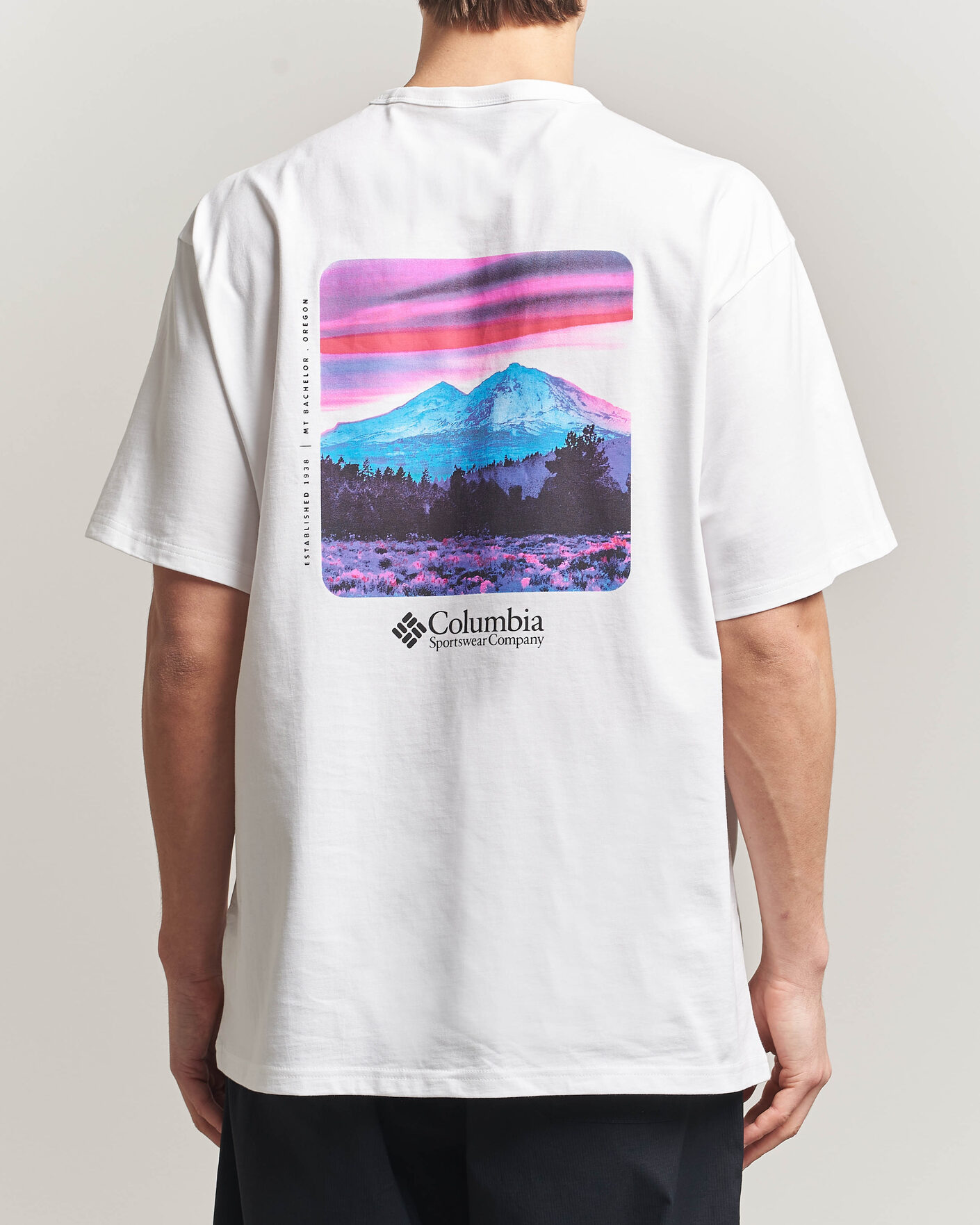 Hombres | Camisetas | Columbia | Heavyweight Back Graphic T-Shirt White
