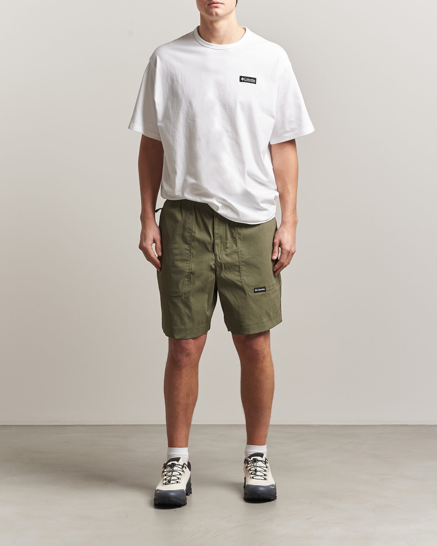 Hombres | Pantalones cortos | Columbia | Landroamer Scout Shorts Stone Green