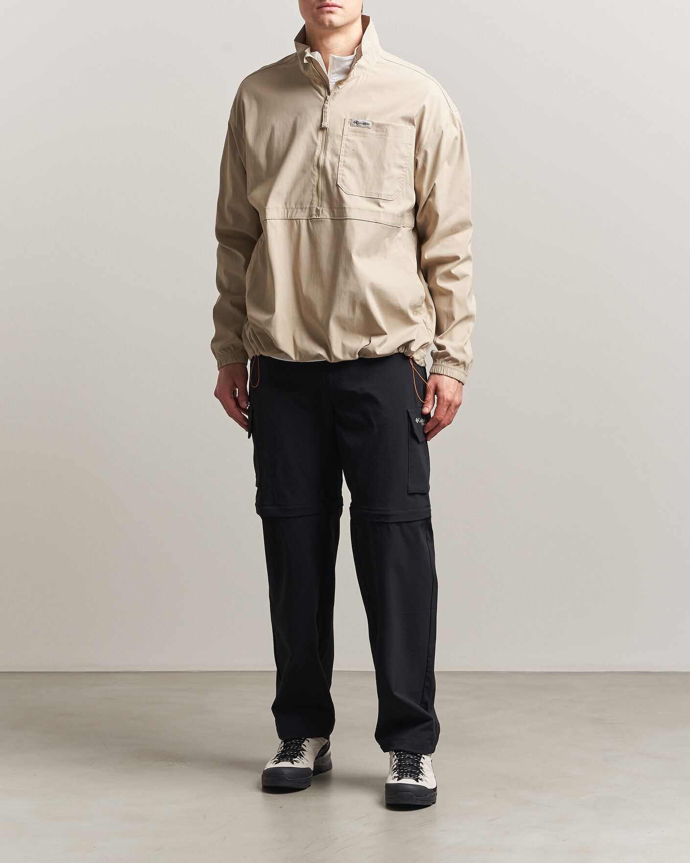 Hombres | Abrigos y chaquetas | Columbia | Landroamer Half-Zip Overshirt Ancient Fossil