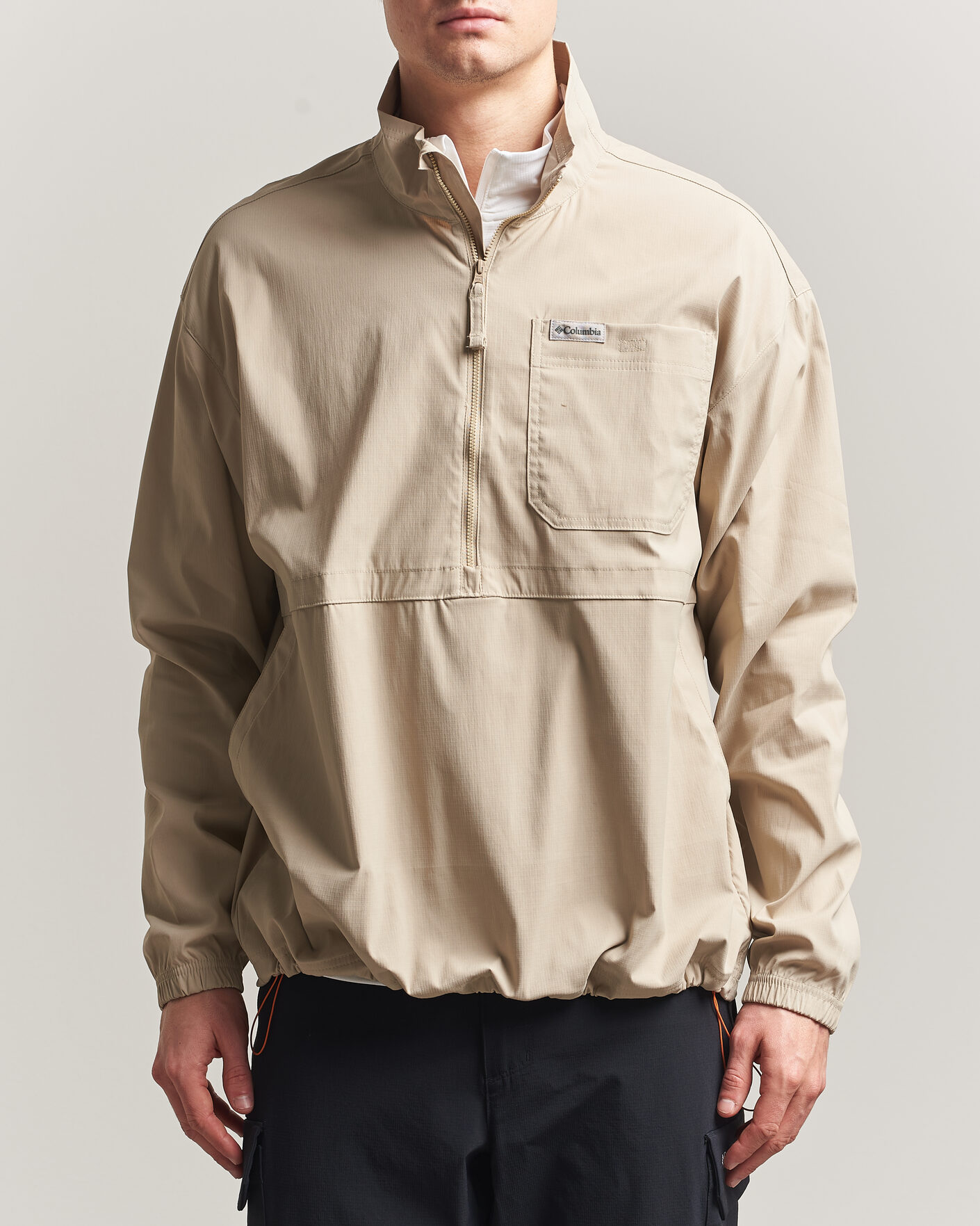 Hombres | Abrigos y chaquetas | Columbia | Landroamer Half-Zip Overshirt Ancient Fossil