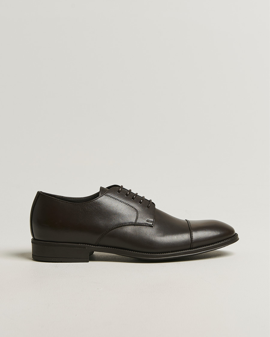 Hombres | Zapatos derby | Canali | Rubber Sole Derby Brown Calf