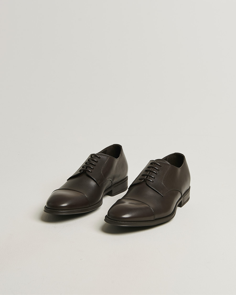 Hombres | Zapatos derby | Canali | Rubber Sole Derby Brown Calf