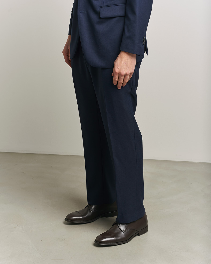 Hombres | Zapatos derby | Canali | Rubber Sole Derby Brown Calf