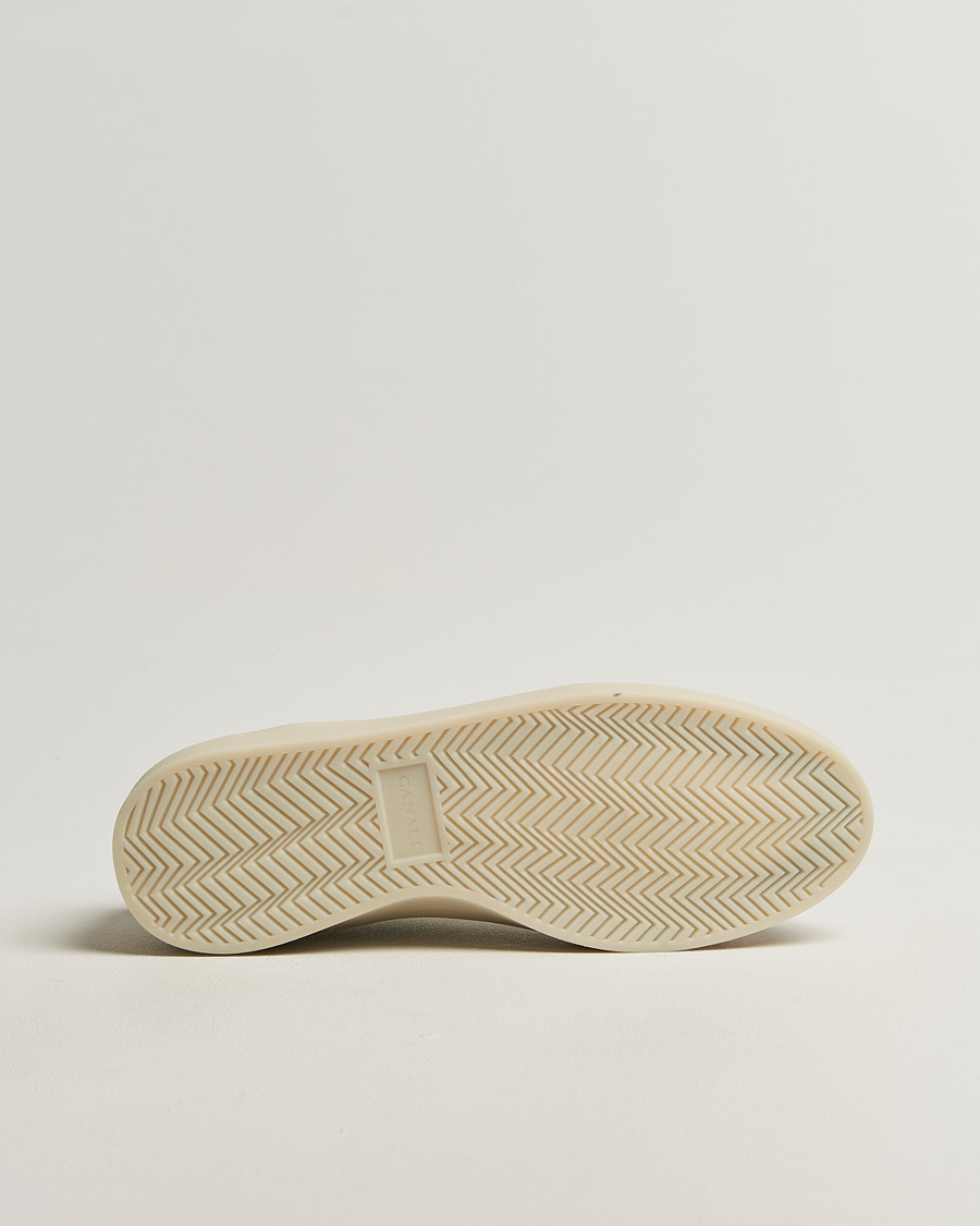 Hombres | Zapatillas | Canali | Plain Sneaker White