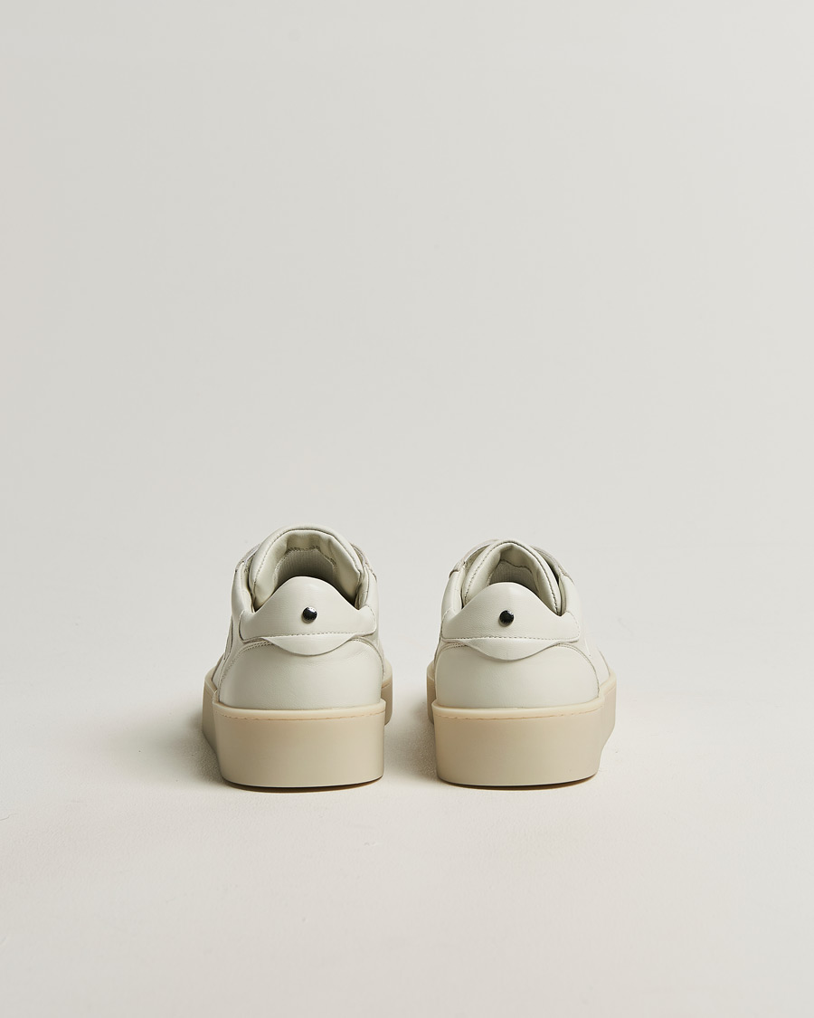 Hombres | Zapatillas | Canali | Plain Sneaker White