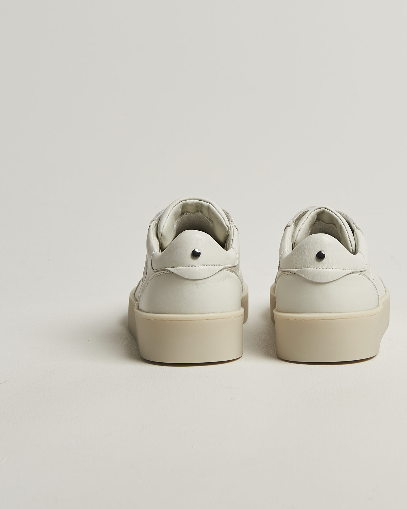 Hombres | Zapatillas | Canali | Plain Sneaker White
