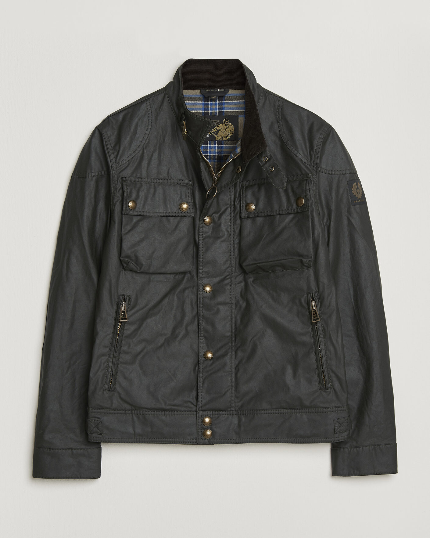 Hombres | Abrigos y chaquetas | Belstaff | Racemaster Waxed Jacket Faded Olive