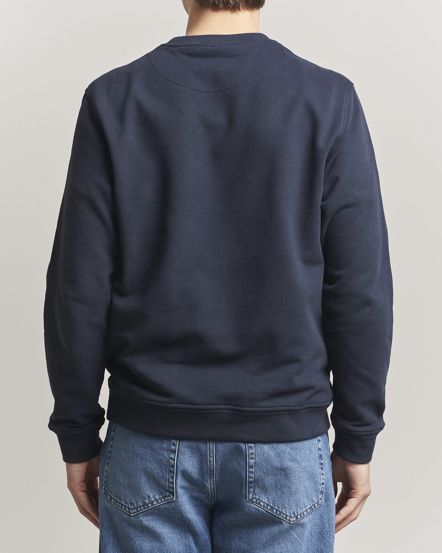 Hombres | Jerséis y prendas de punto | Belstaff | Signature Crew Neck Sweatshirt Dark Ink