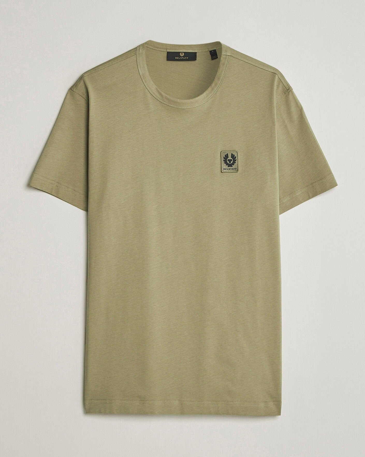 Hombres | Camisetas | Belstaff | Signature Crew Neck T-Shirt Fatigue Green
