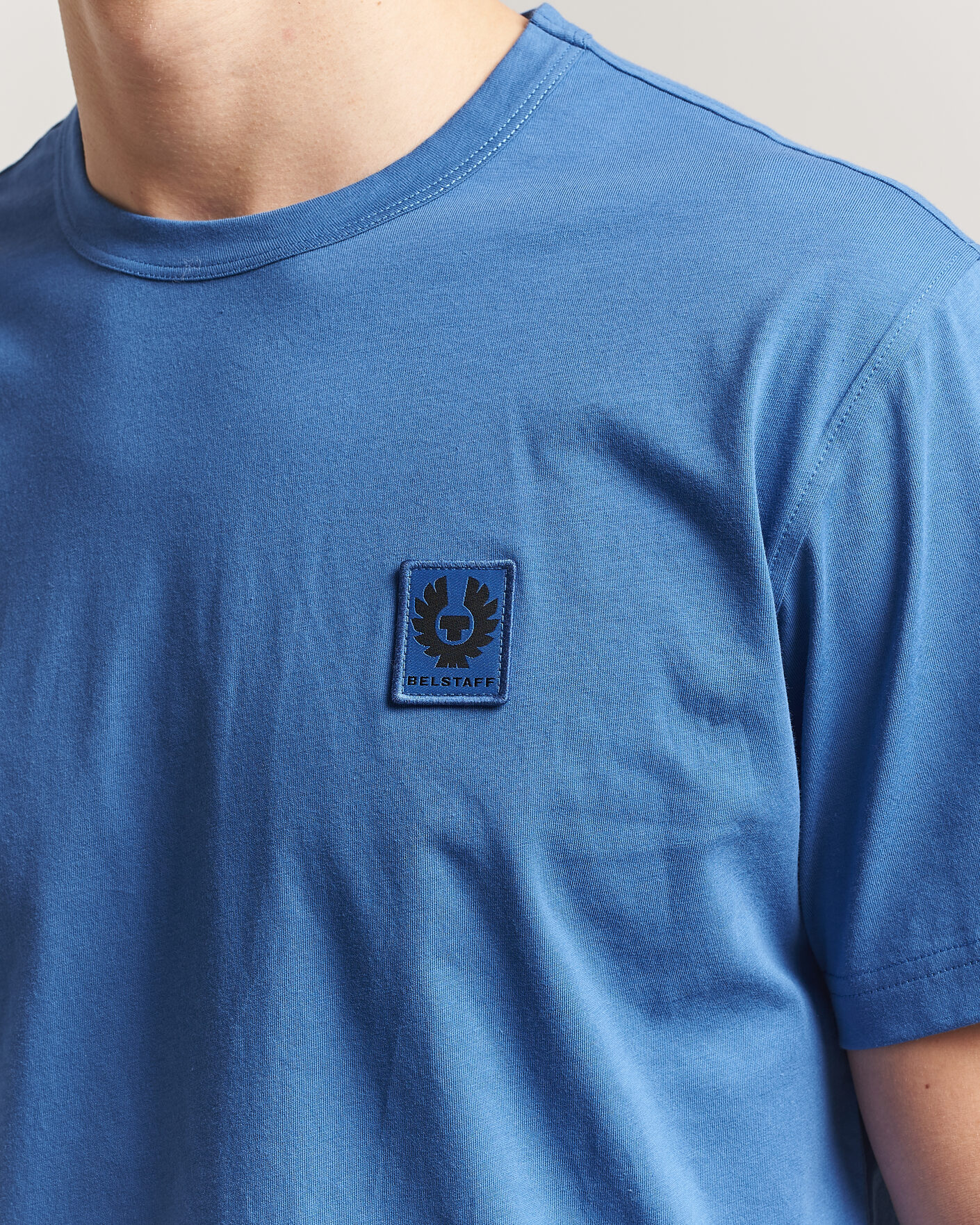 Hombres | Camisetas | Belstaff | Signature Crew Neck T-Shirt Marine Blue