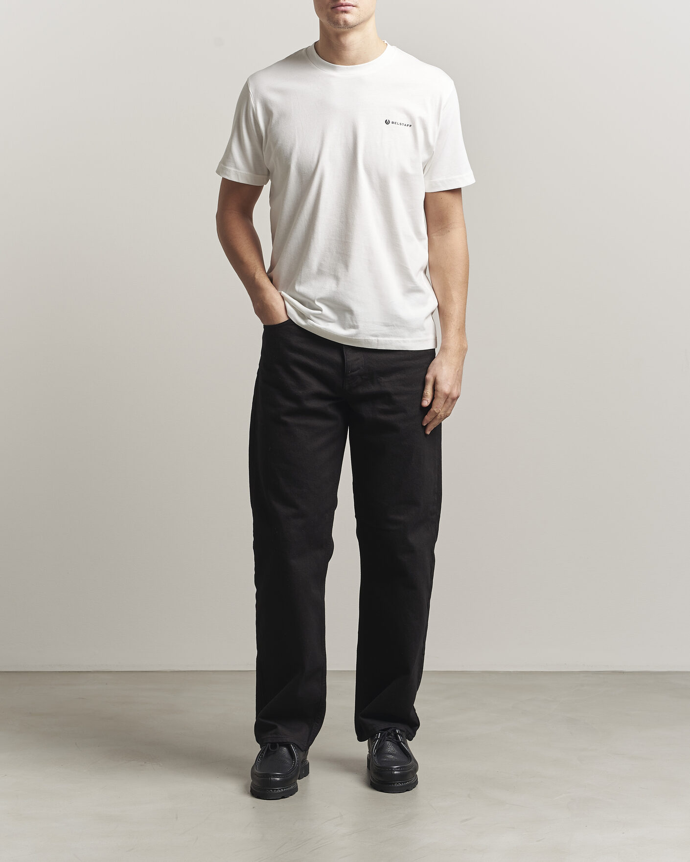 Hombres | Camisetas | Belstaff | 3-Pack Squad Crew Neck T-Shirt Black/Dark Ink/White