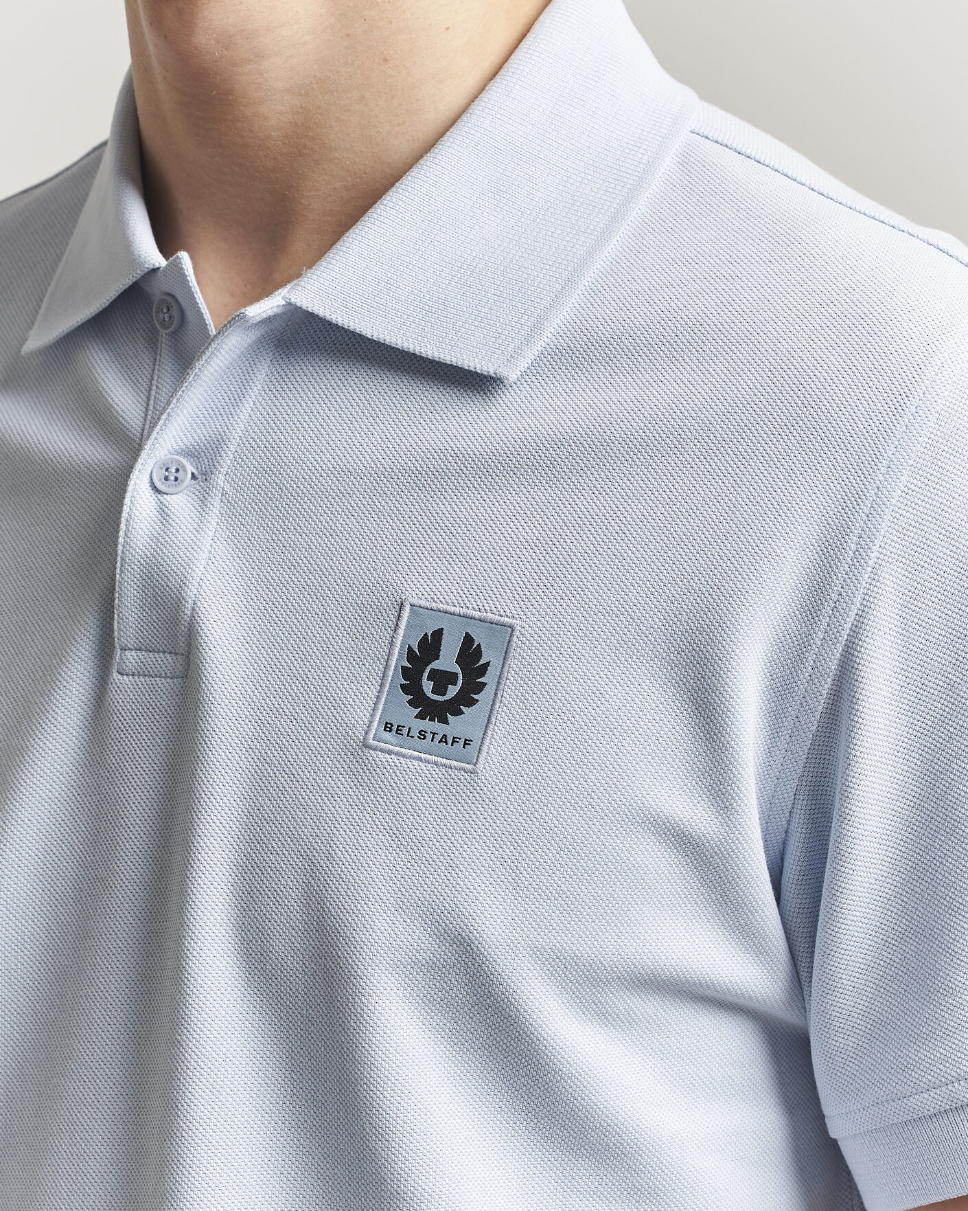 Hombres | Polos | Belstaff | Signature Polo Sky Blue