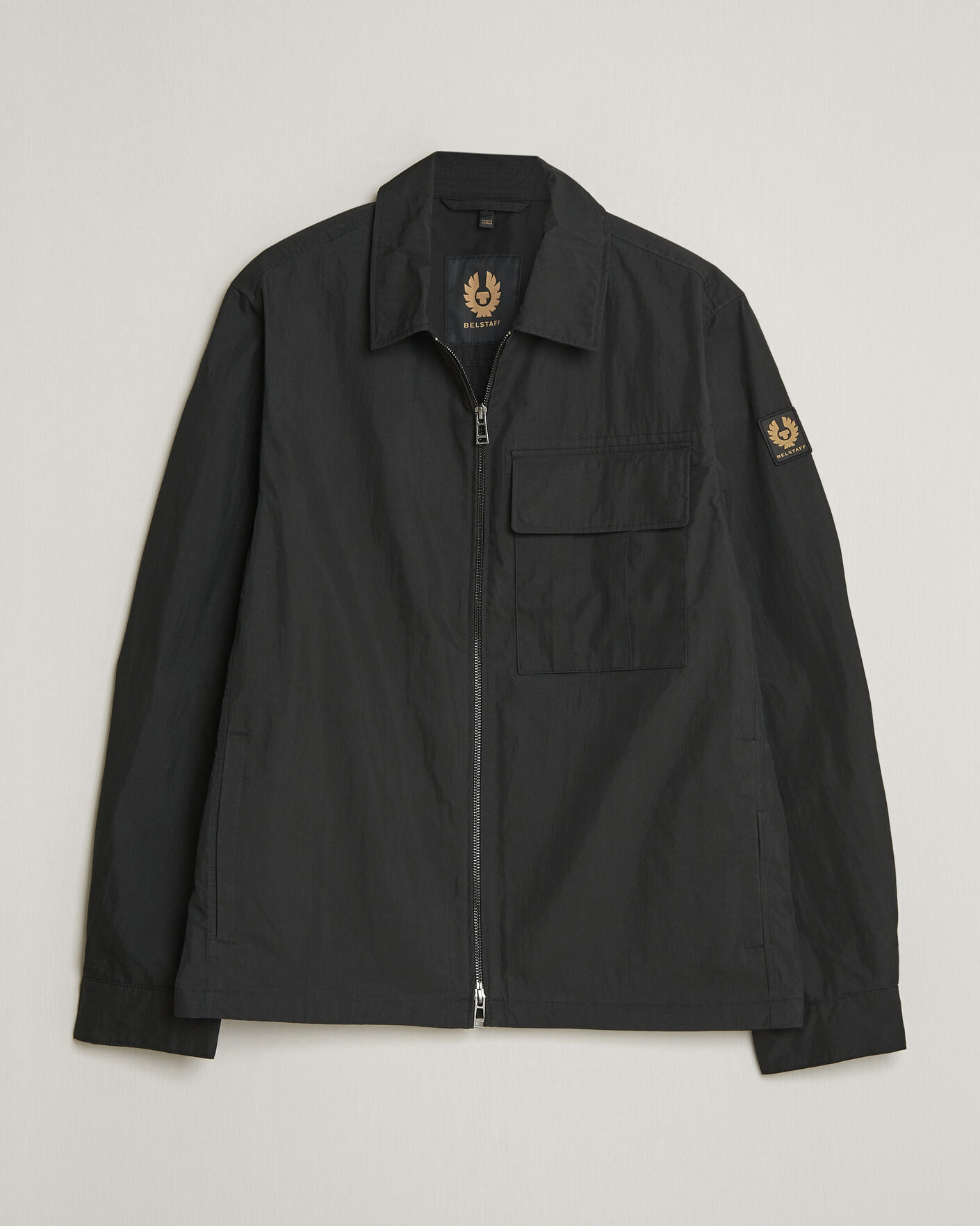 Hombres | Camisas | Belstaff | Cargo Overshirt Black