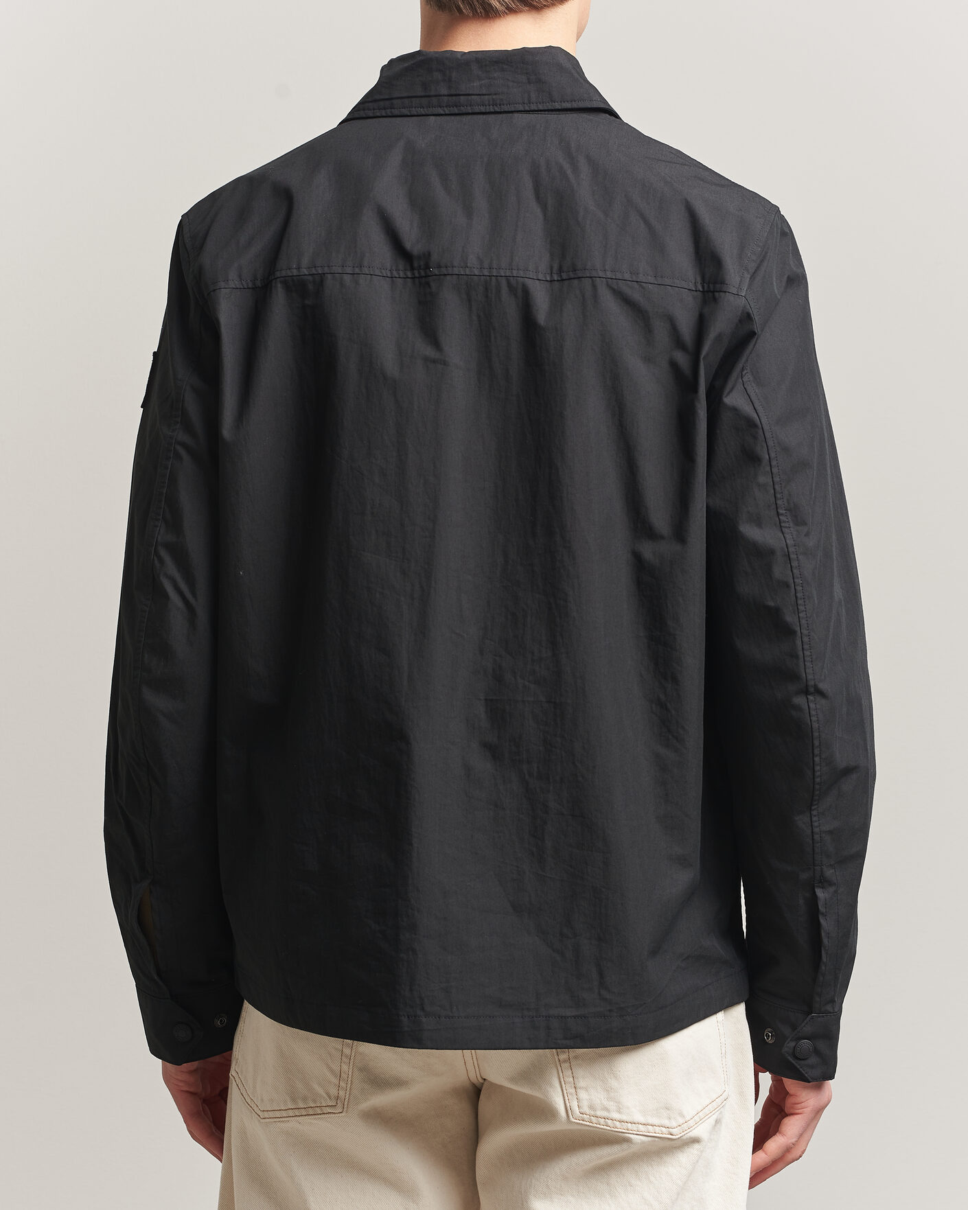 Hombres | Camisas | Belstaff | Cargo Overshirt Black