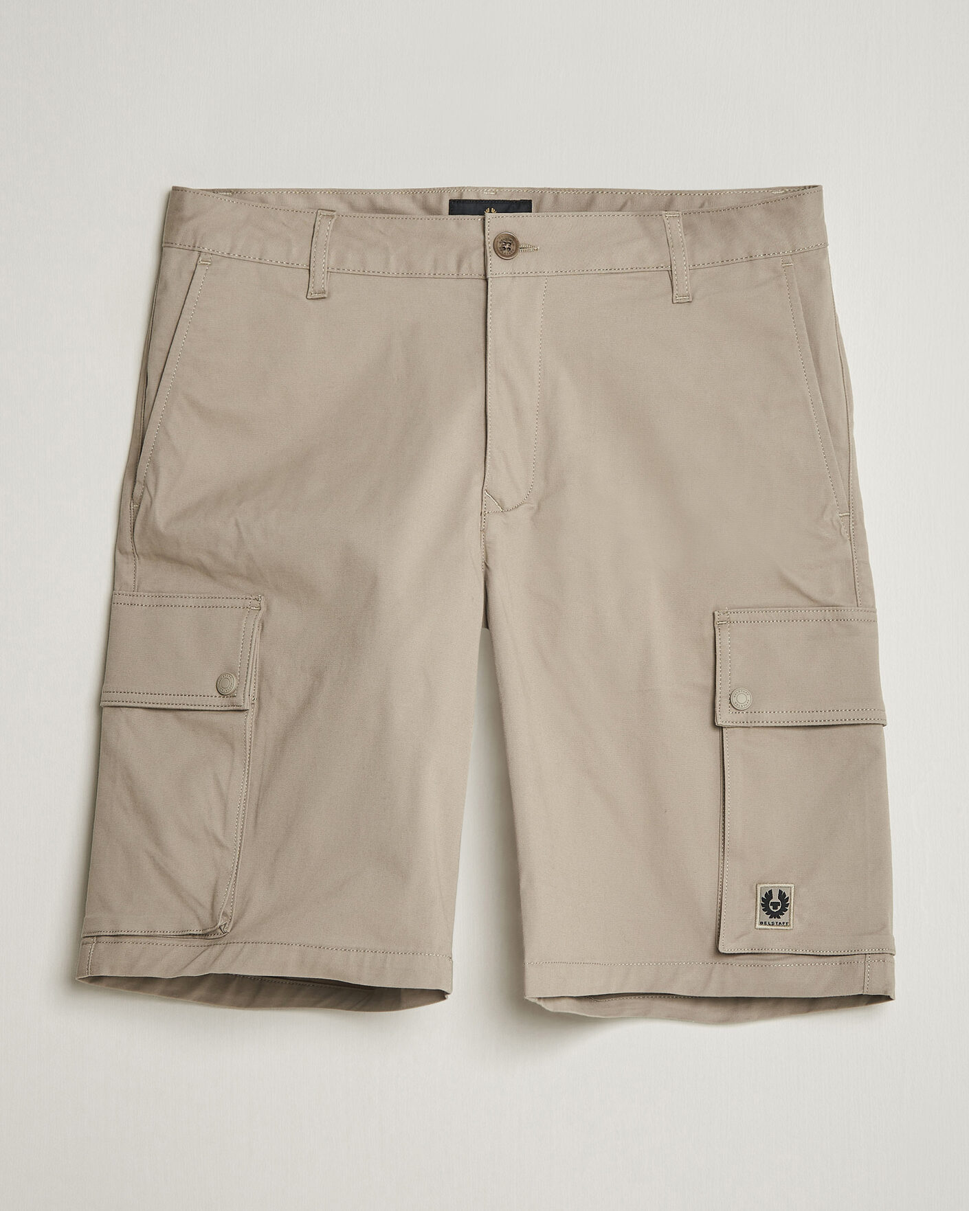 Hombres | Pantalones cortos | Belstaff | Route Cargo Shorts Dark Sand